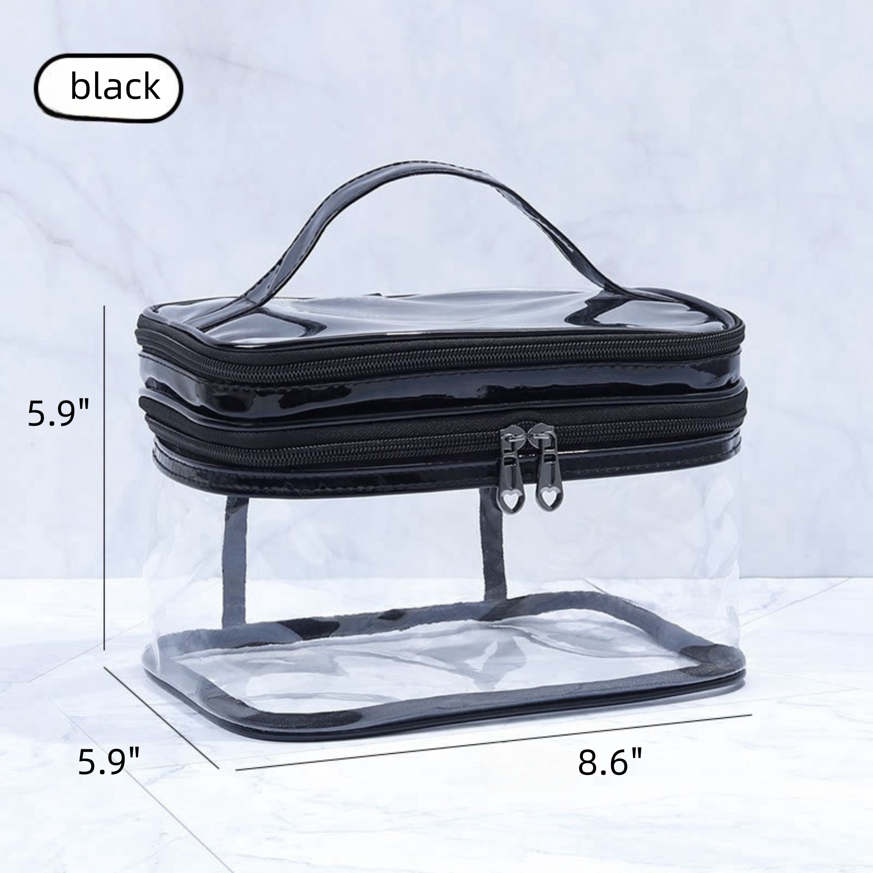 Clear Makeup Bag 1