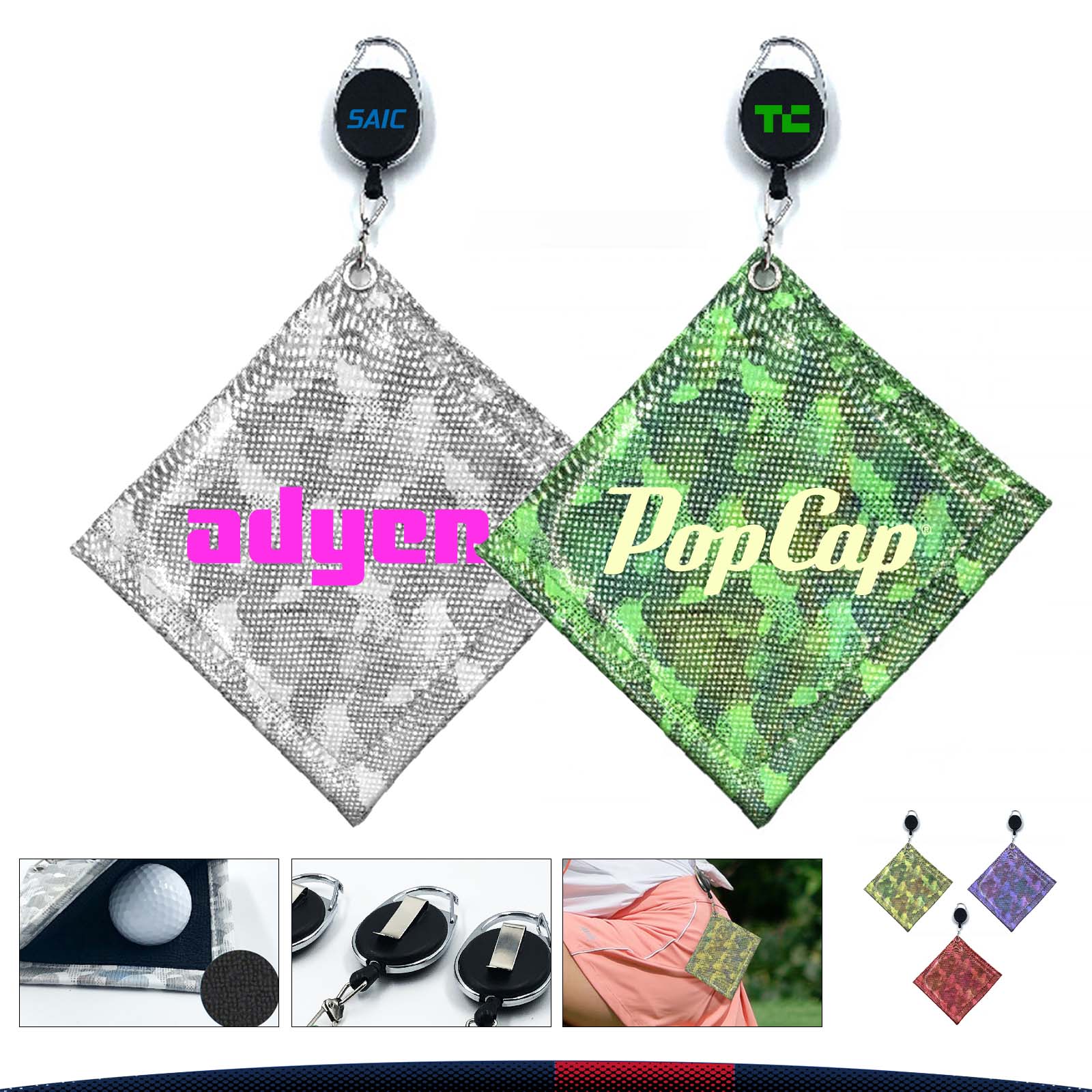Anekl Golf Ball Towel 3