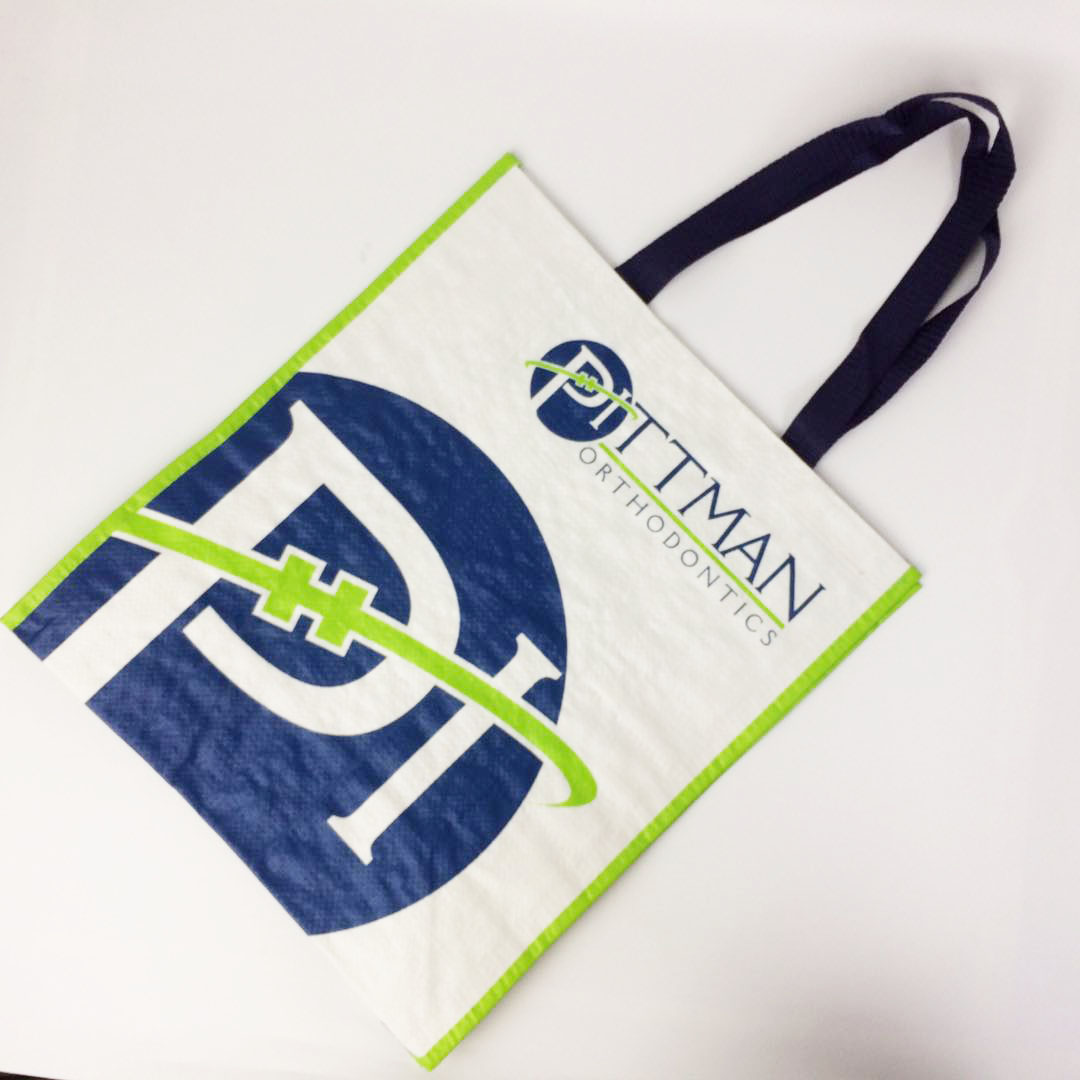OEM Recyclable Bags Laminated PP Woven Bags Shopping Bag 5