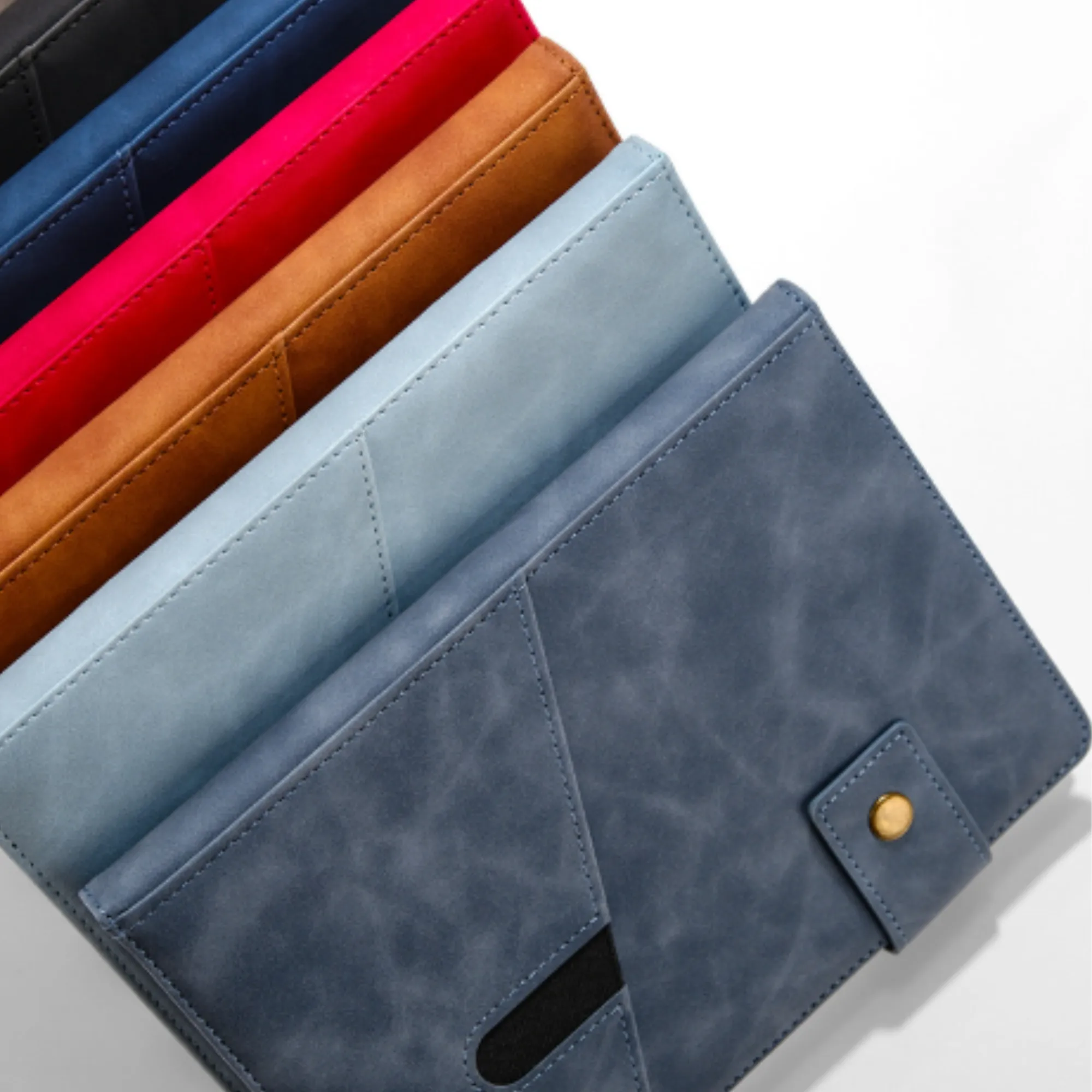 Leather Notebook With Phone Pocket Ideal For Office And Gift 3