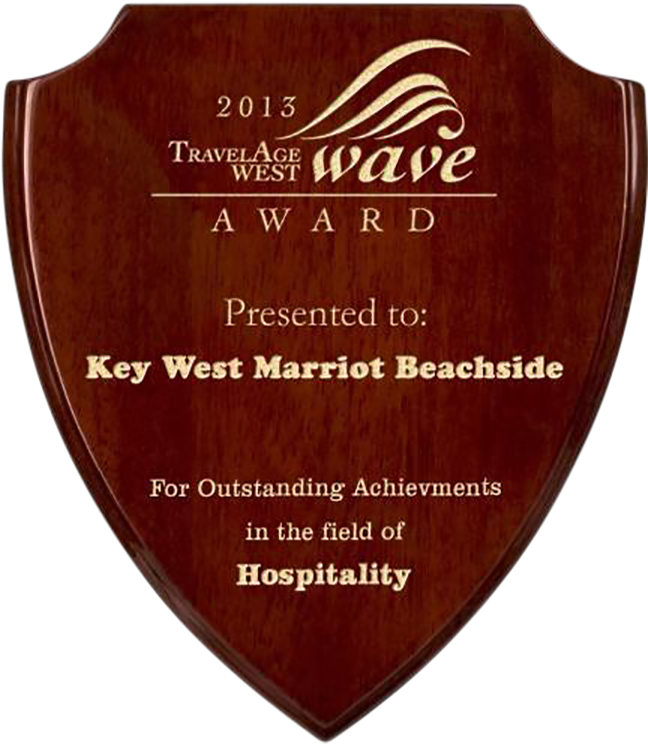 Rosewood Shield Plaque 1