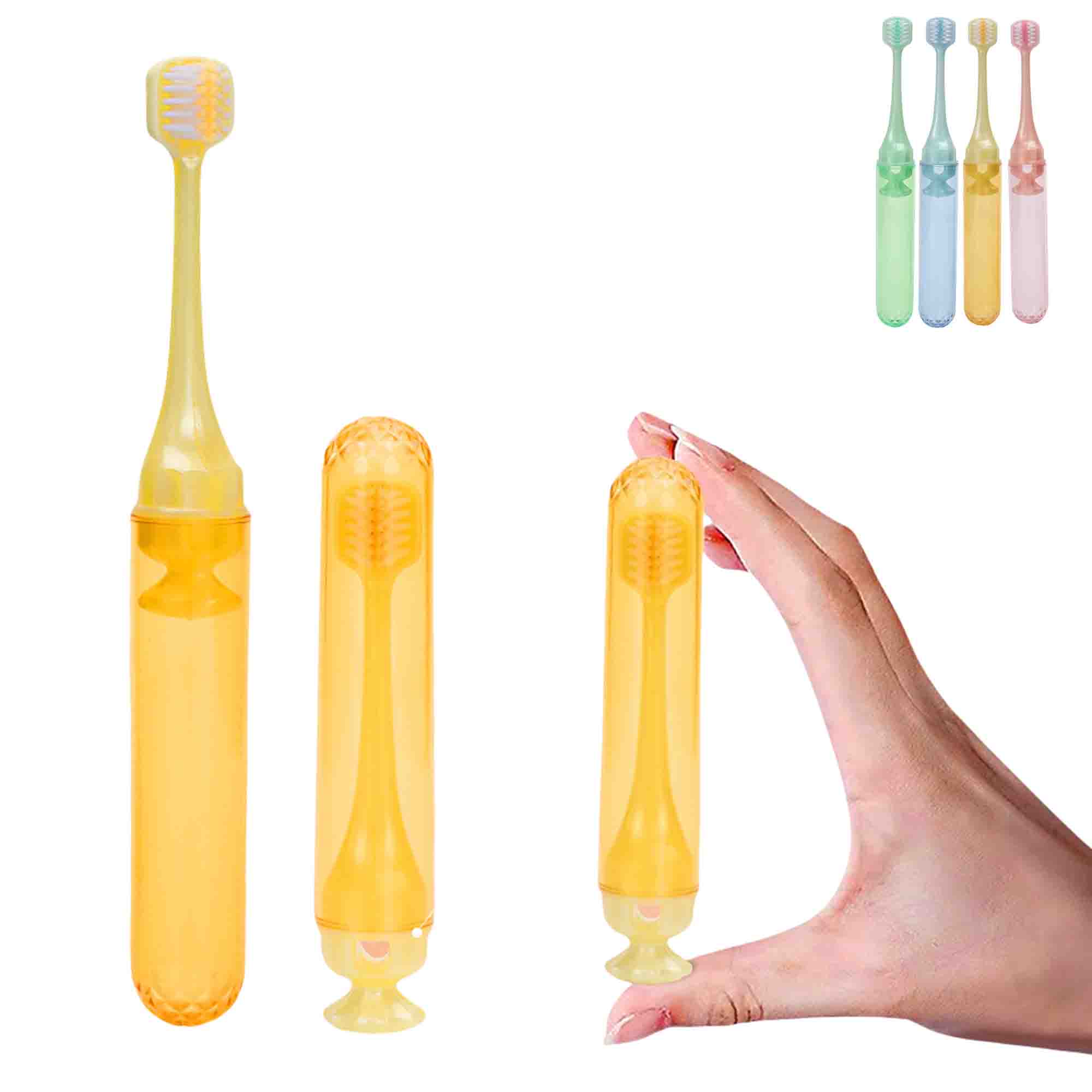 Travel Toothbrush In Folding Case 1