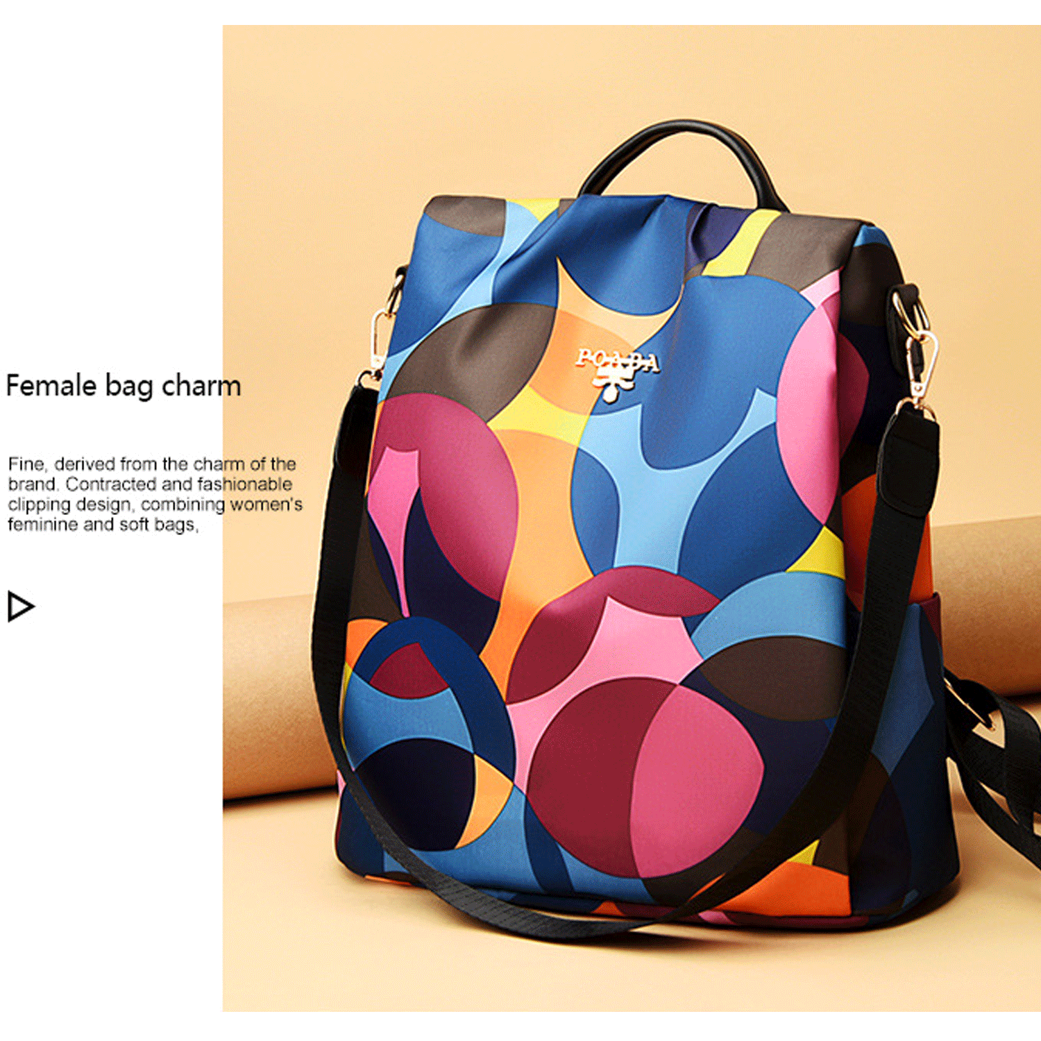 personalized gifts Fashion Oxford Waterproof Backpack 4