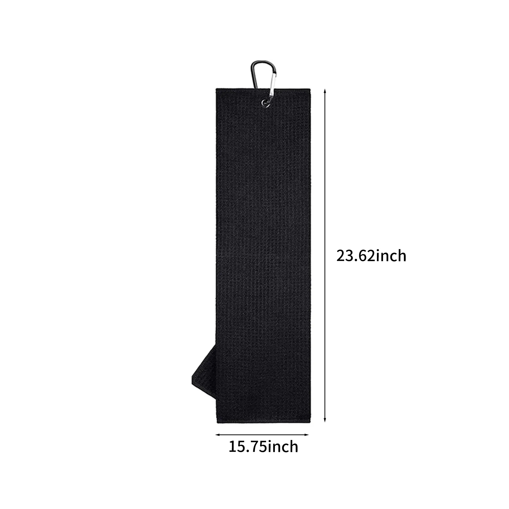Microfiber Golf Towel with Metal Buckle for Outdoor Sports 17