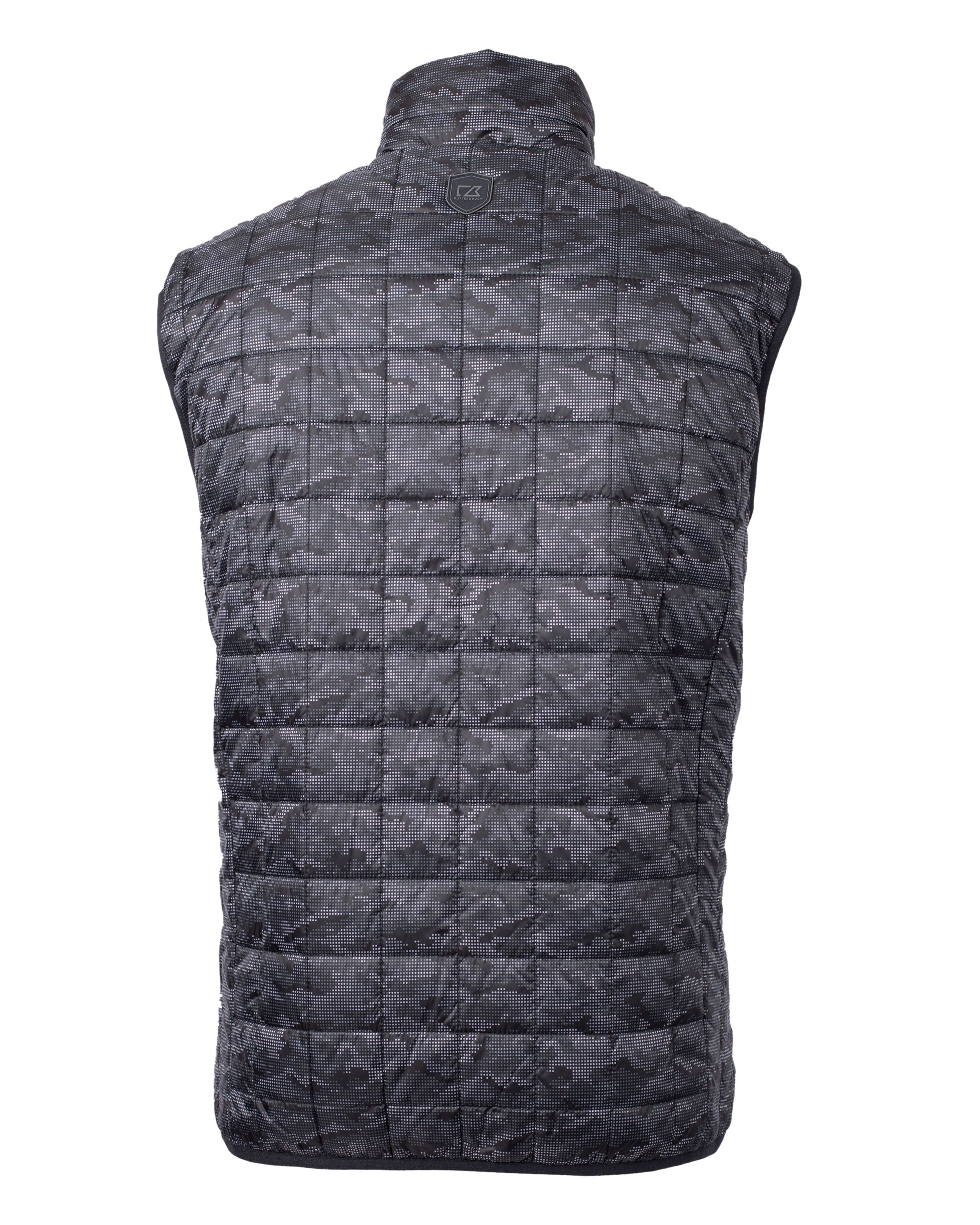 Rainier PrimaLoft Mens Eco Insulated Full Zip Printed Puffer Vest