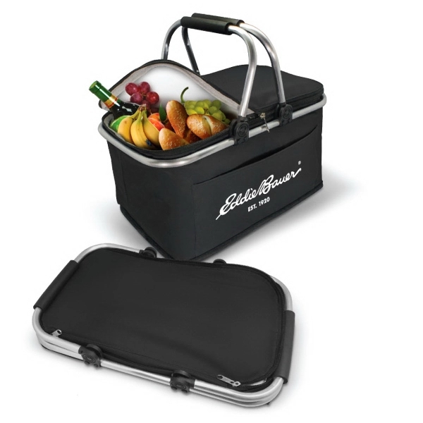Collapsible Insulated Picnic Basket 4