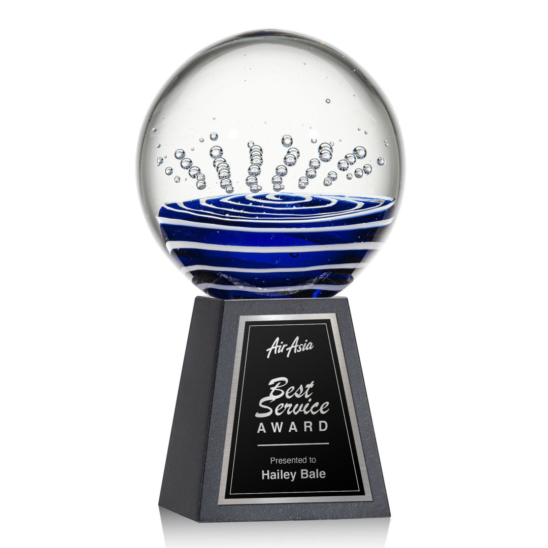 Tranquility Award on Tall Marble Base 6