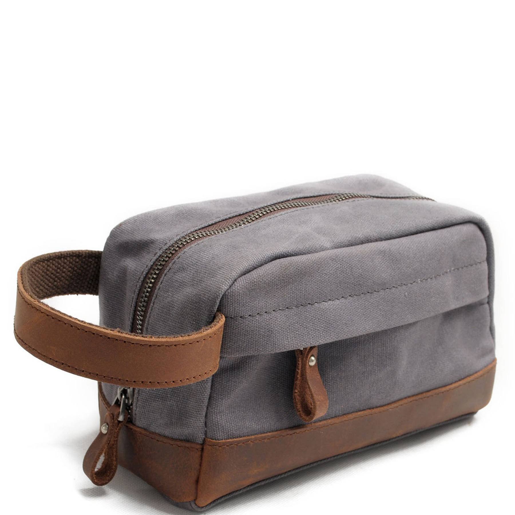 Canvas Travel Water-resistant Toilet Bag 5