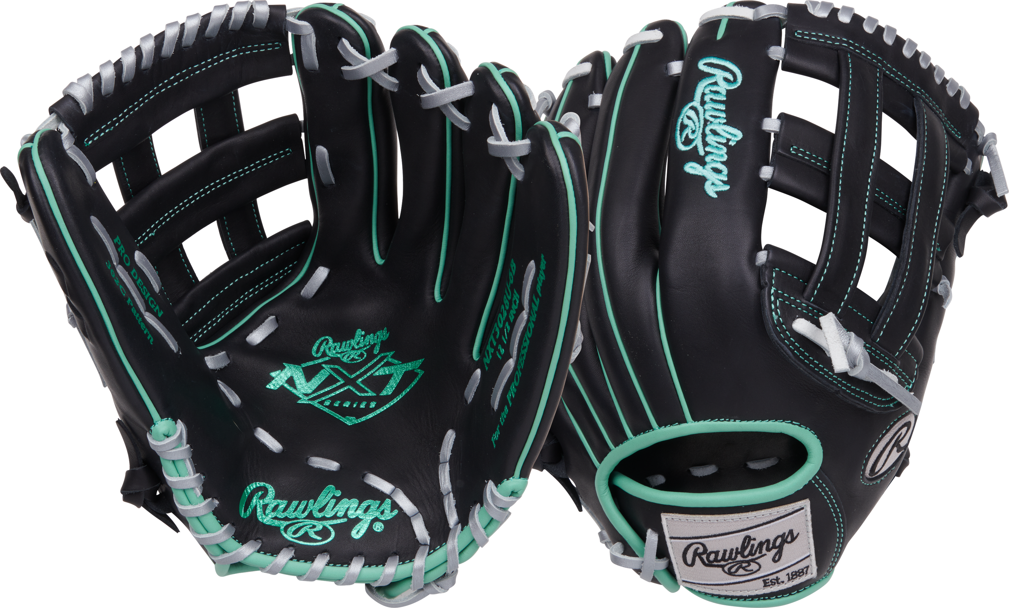 Rawlings Rawlings NXT 12.5 in Baseball  Glove, Outfield 1