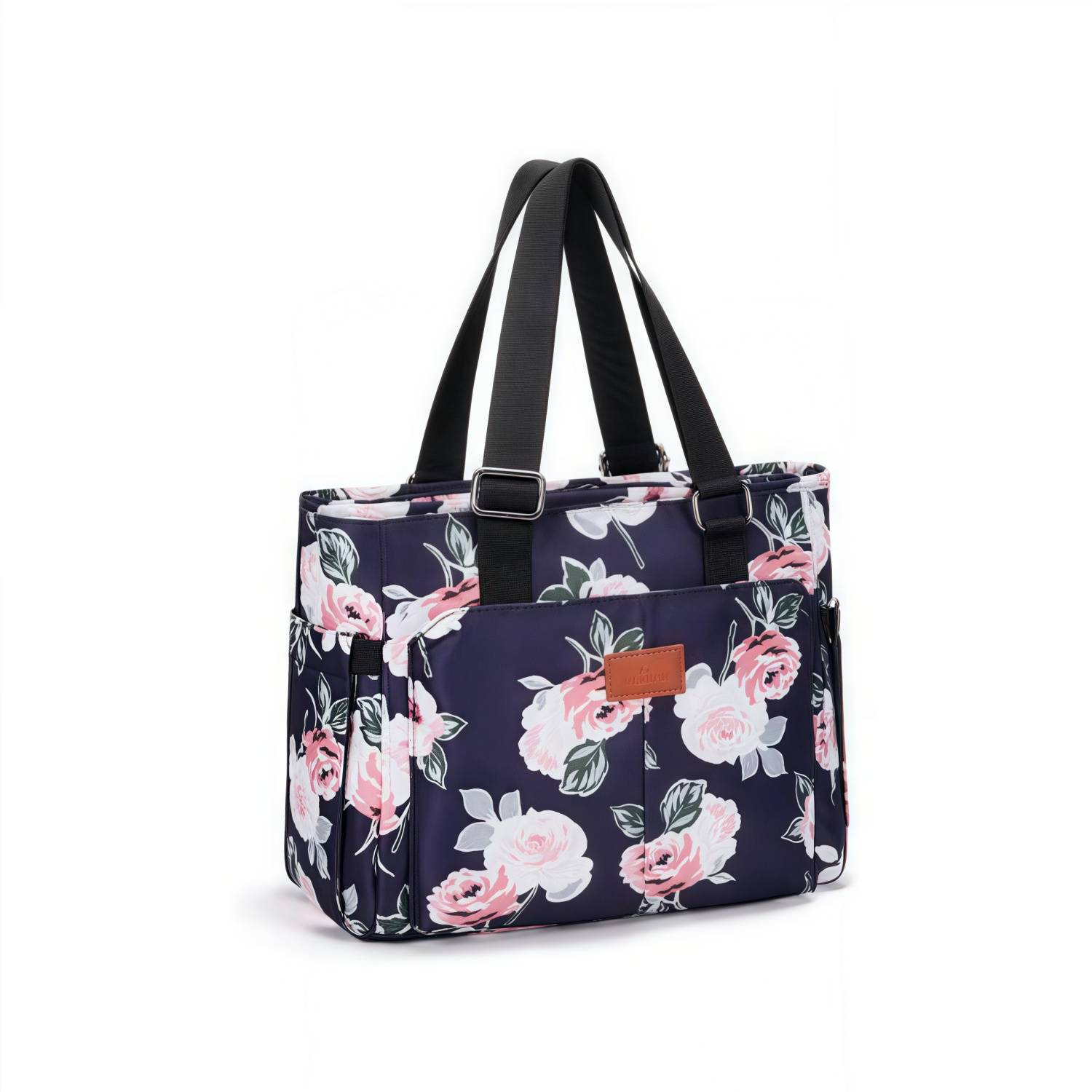 9L Oxford Insulated Cooler Lunch Bag w/ Pockets for Office 8