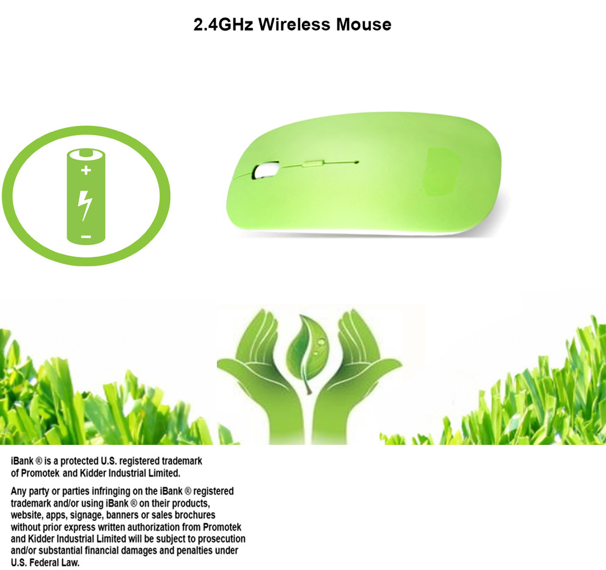 iBank ® 2.4GHz Rechargeable Wireless Mouse 2