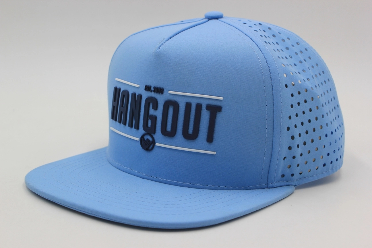 Flat Bill Snapback Trucker Cap Mesh Back Leaser Cut