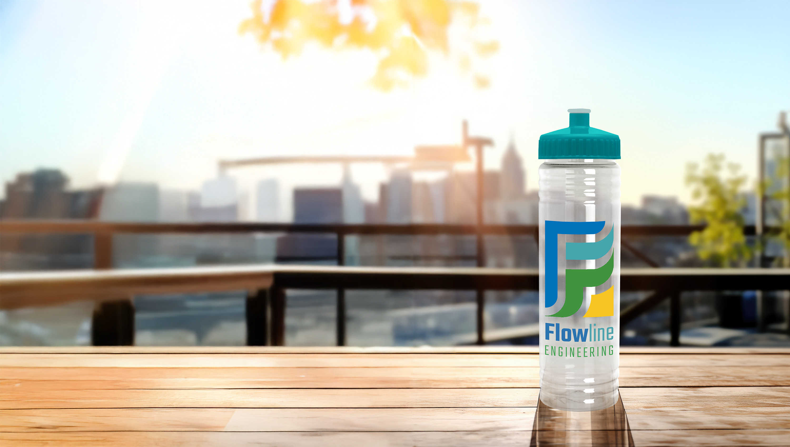 Garyline® Slim Fit Bottle with Push-Pull Lid - 24 oz. 16