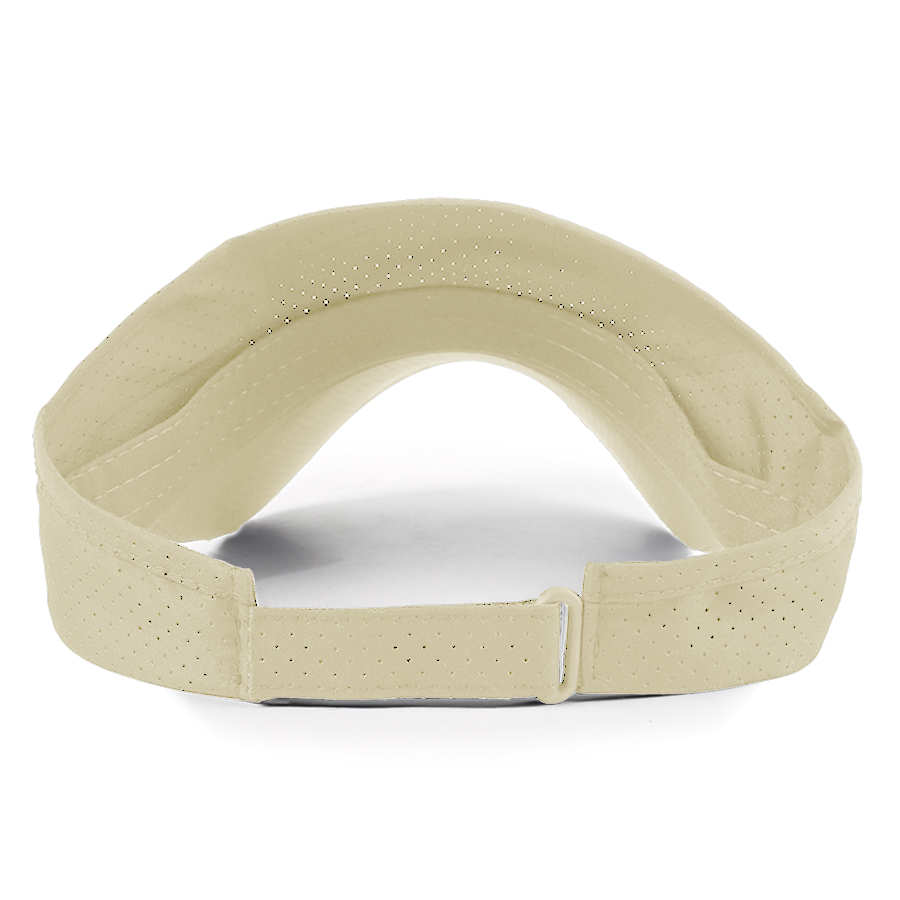 Stock Solid Color Perforated Polyester Visor 23