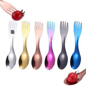 Octopus Dual Heads Fork With Spoon 35