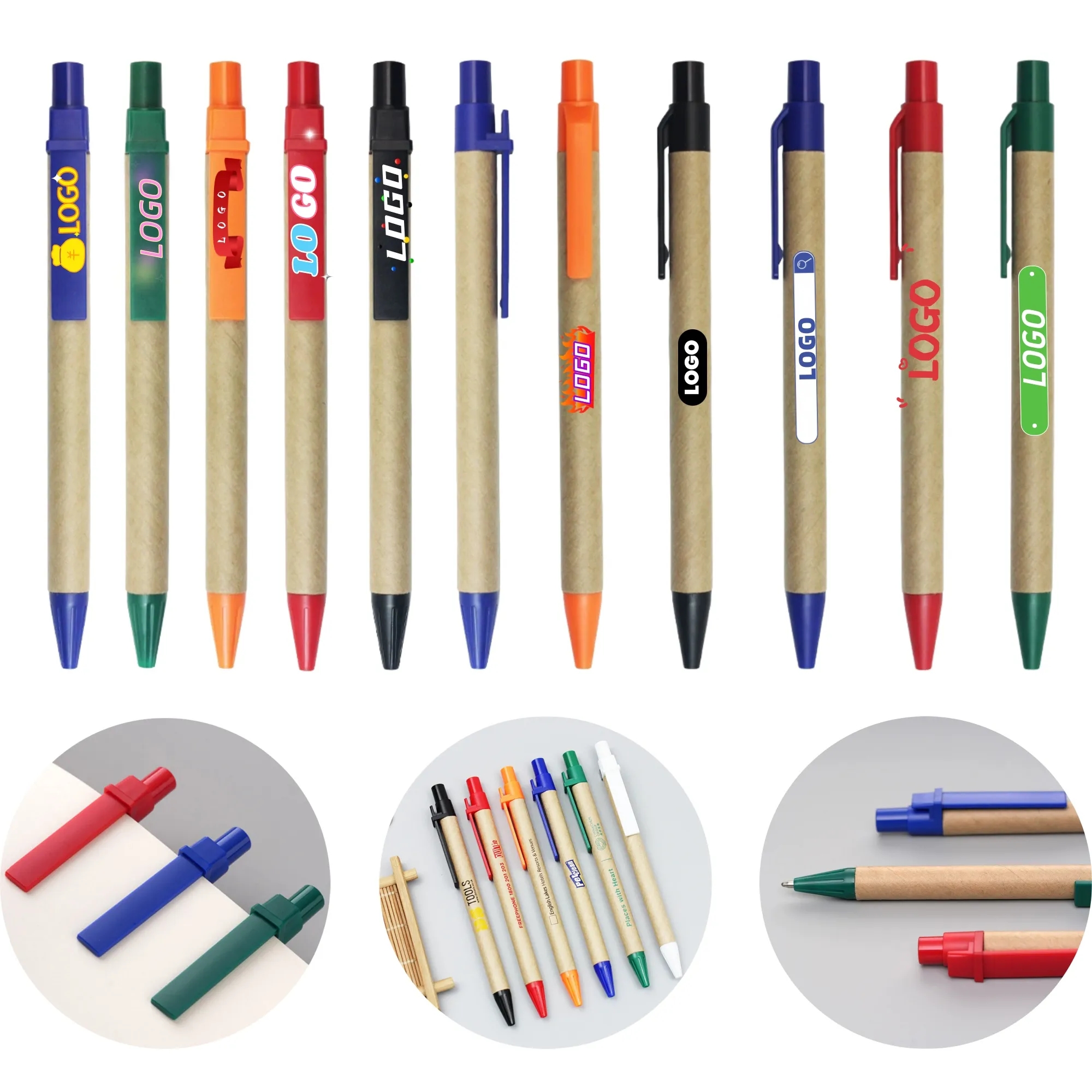 Eco-Friendly Kraft Paper Pen 2