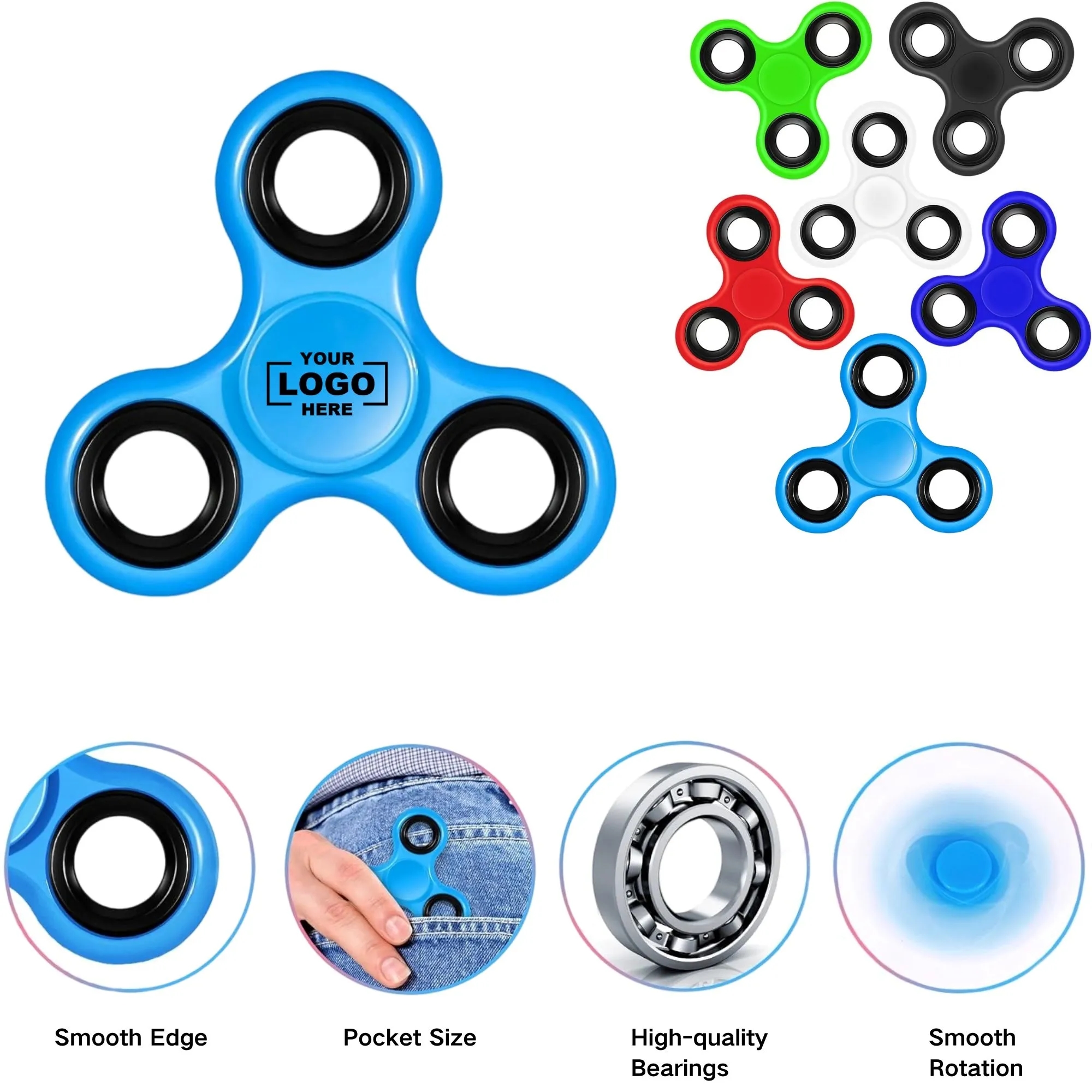 Three needle Gyro Finger Stress Relief Toy