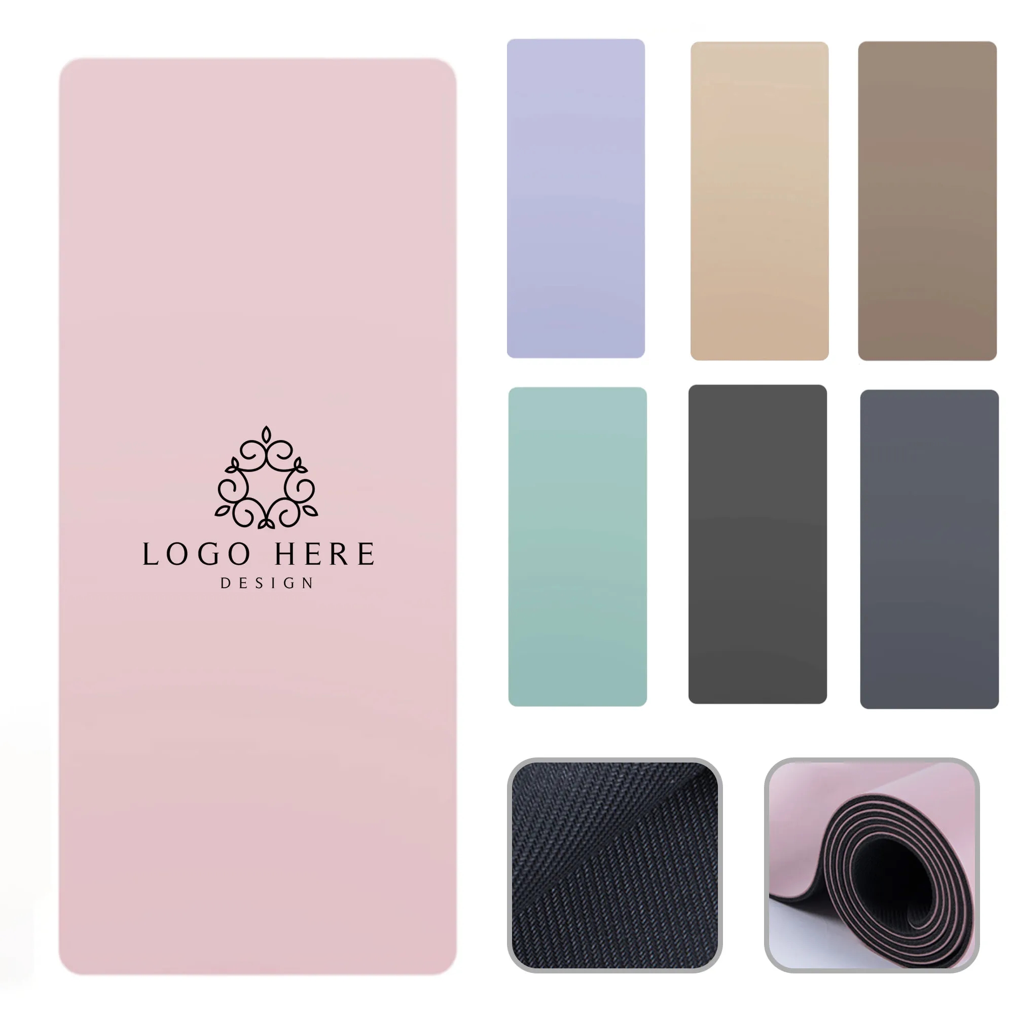 Extra Thick Yoga Mat for Women Men Kids 3