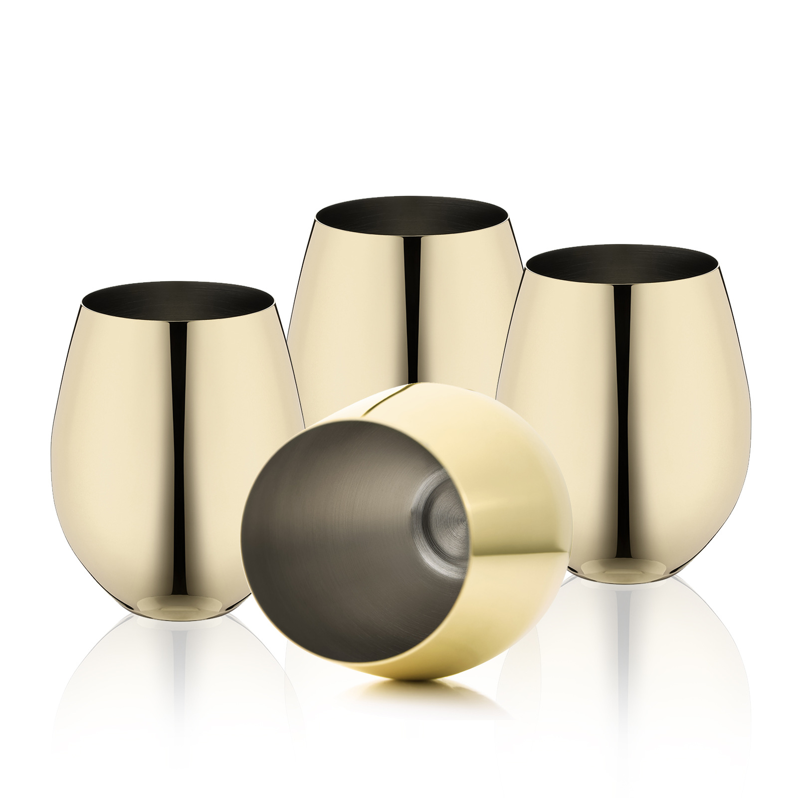 Stainless Steel Wine Glasses 3