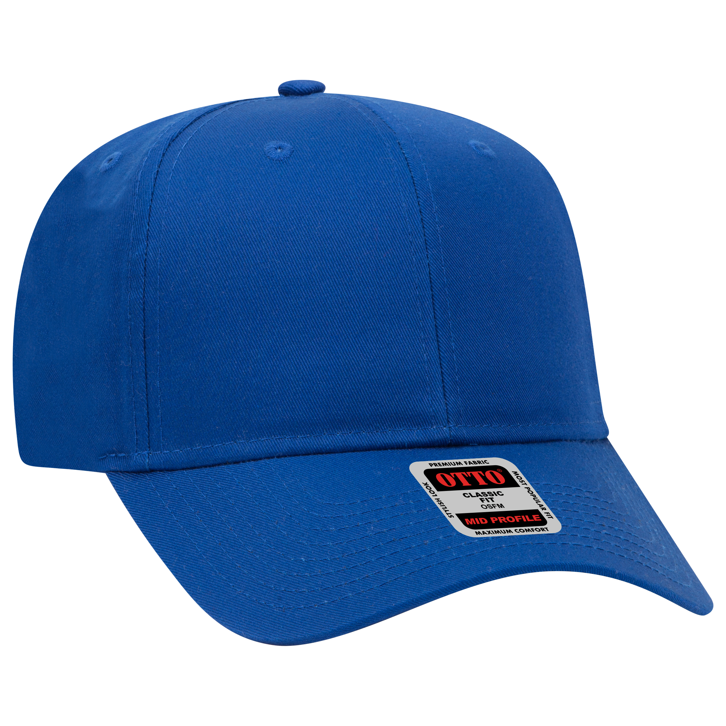 OTTO CAP® 6 Panel Mid Profile Baseball Cap 53