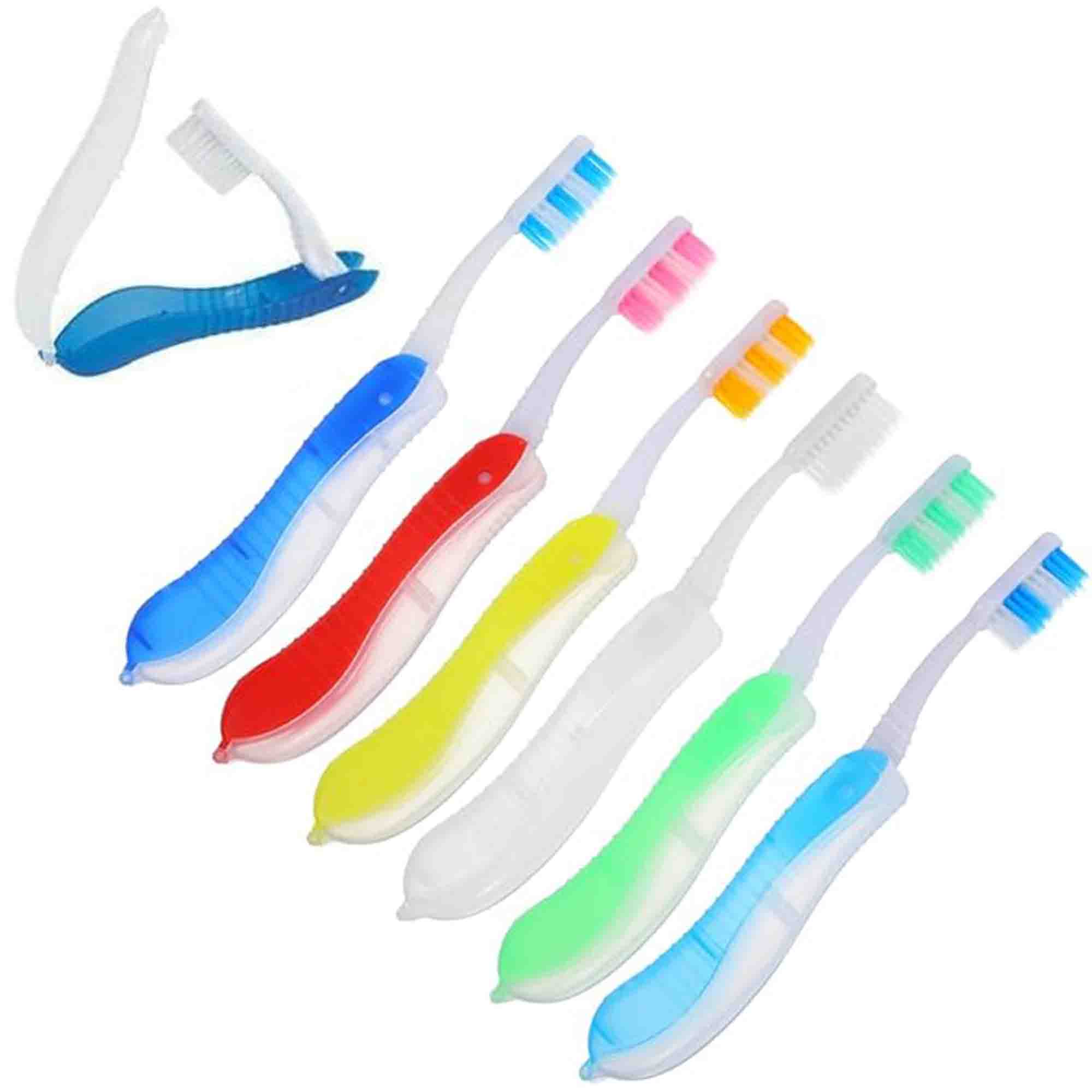 Travel Folding Plastic Toothbrush 1