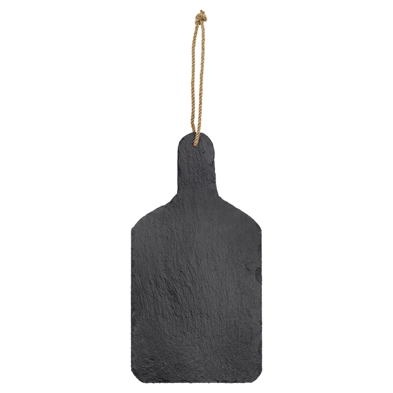 7" x 13 1/2" Rectangle Slate Cutting Board with Hanger String