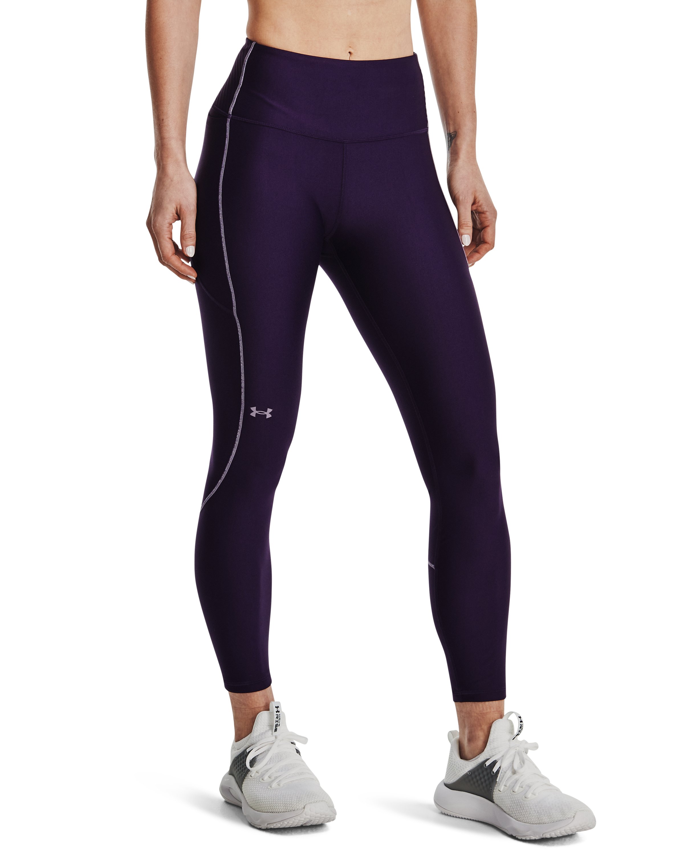 HeatGear No-Slip Waistband Women's Ankle Leggings 2
