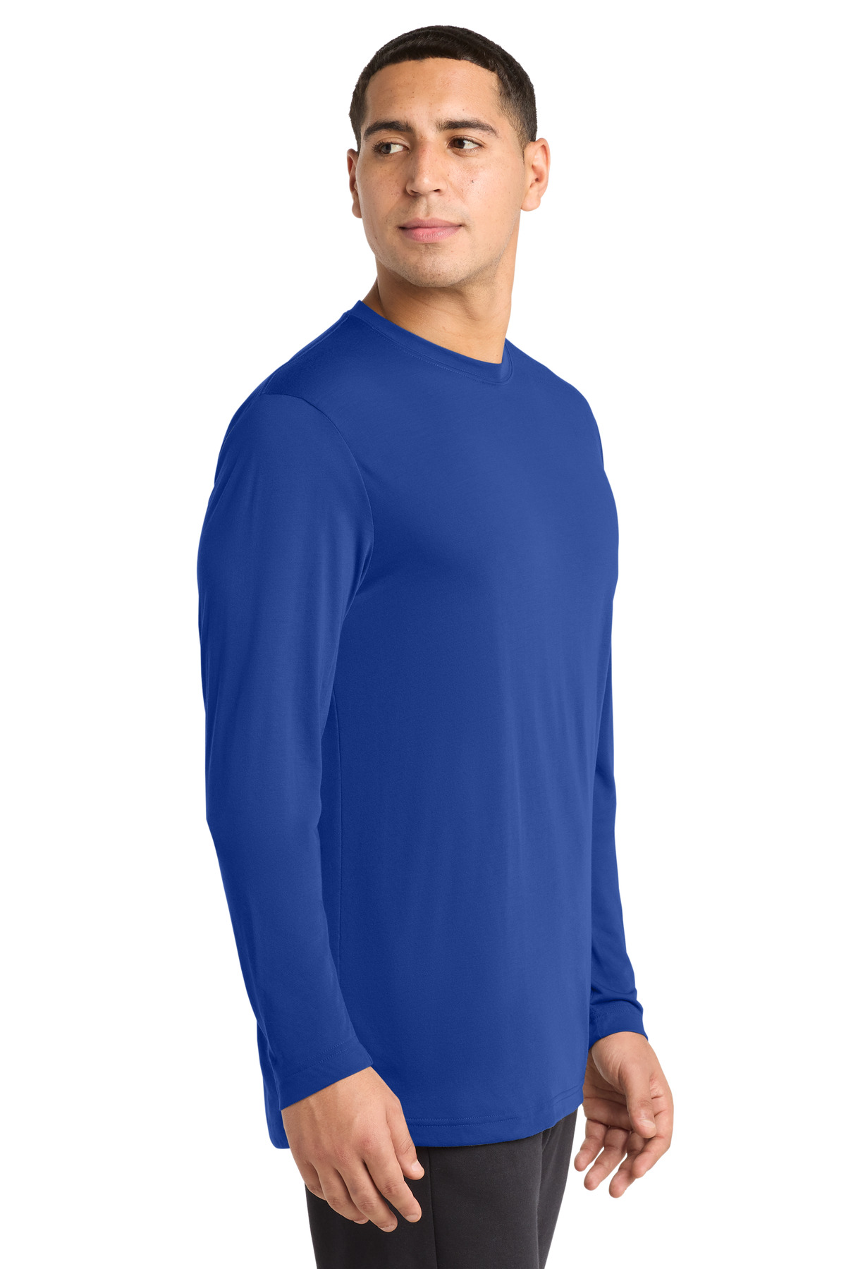 Sport-Tek Long Sleeve PosiCharge Competitor Cotton Touch Tee. ST450LS 2