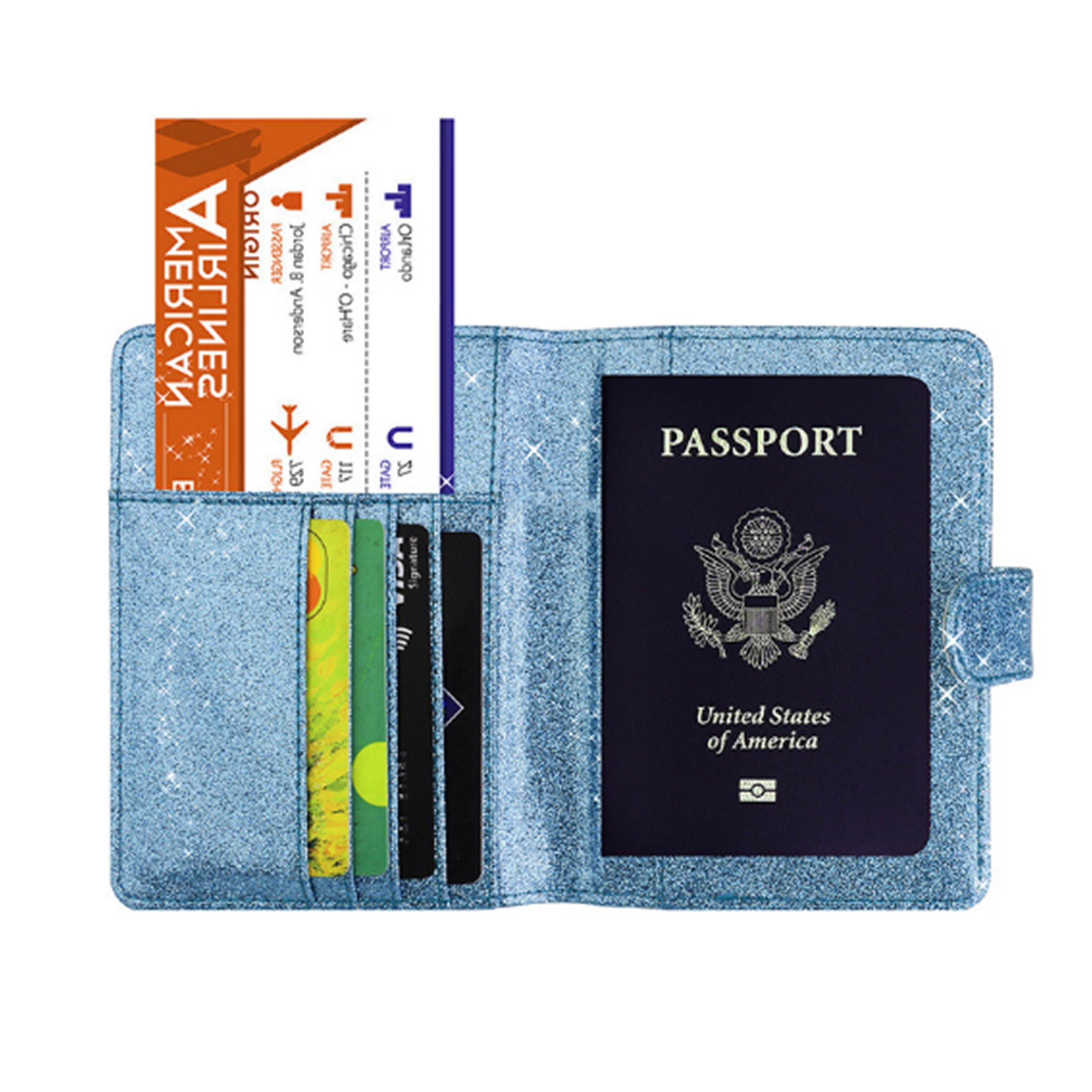 Leather Card Case Travel Accessories for Women & Men 2