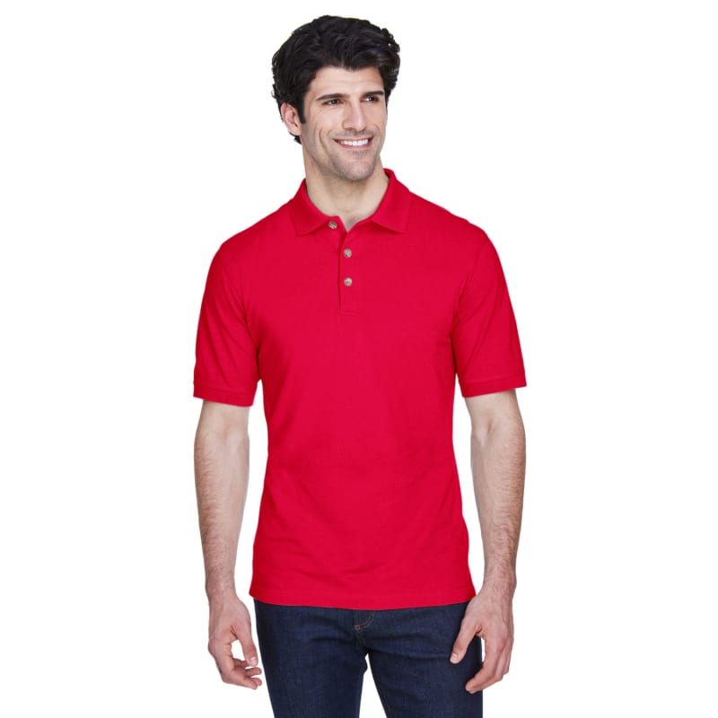 UltraClub Men's Classic Piqué Polo 22