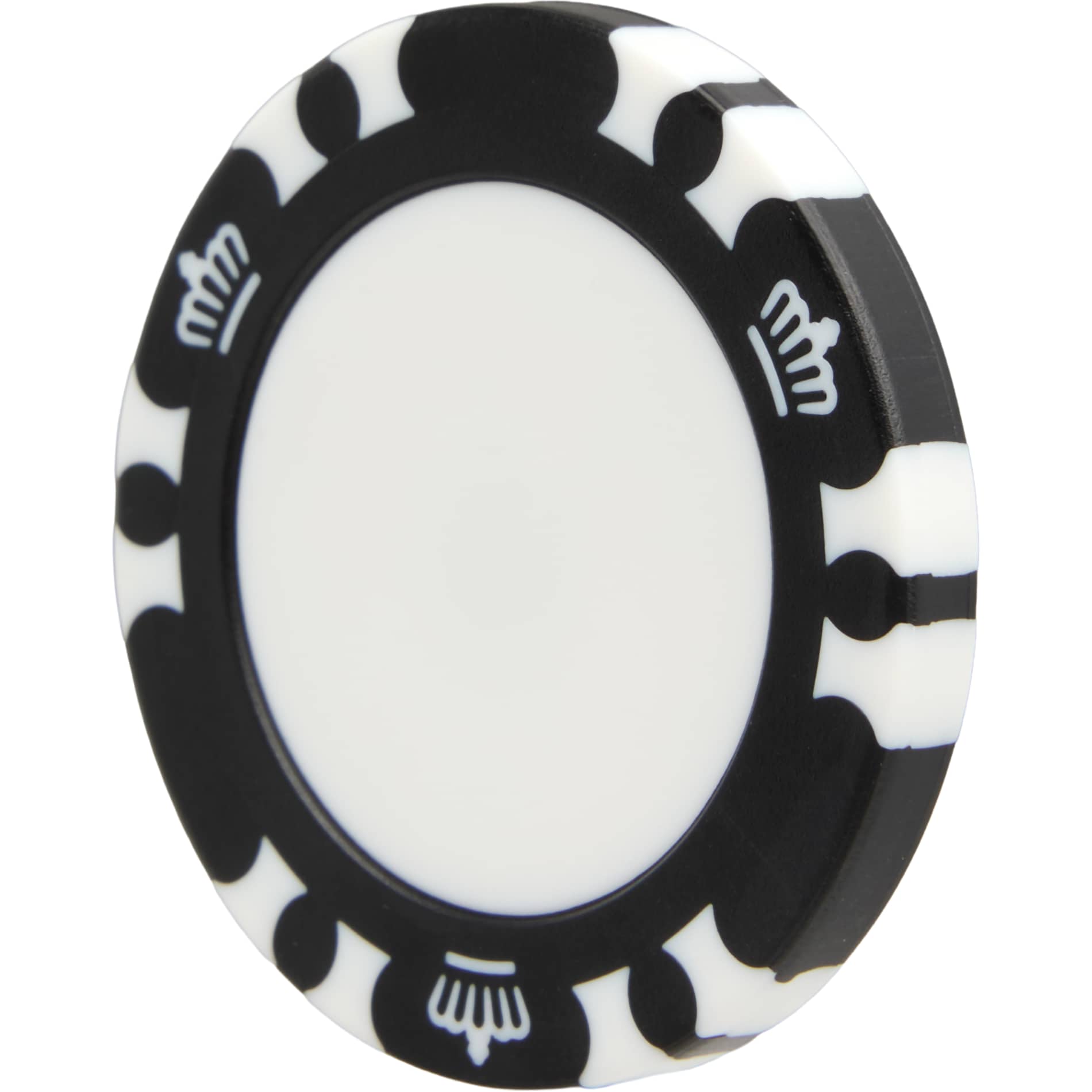 Recycled Poker Chip w/ Metal Ballmarker 19
