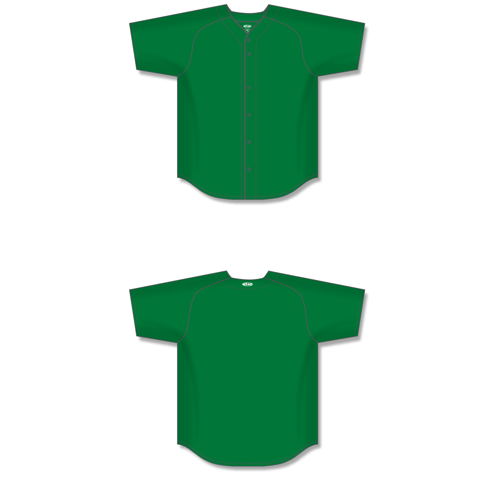 Full Button Baseball Jerseys BA5200-G01 28