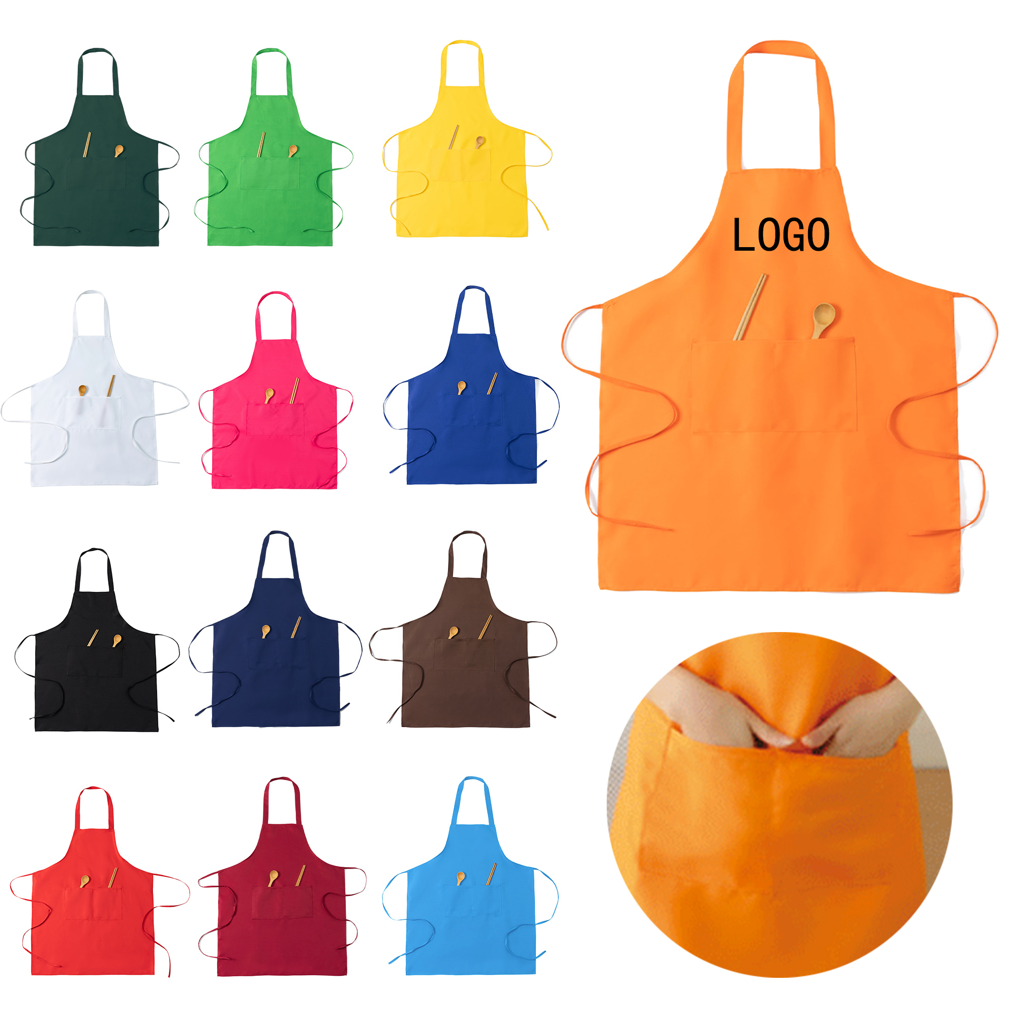 Custom Promotional Logo Kitchen Catering Apron 1