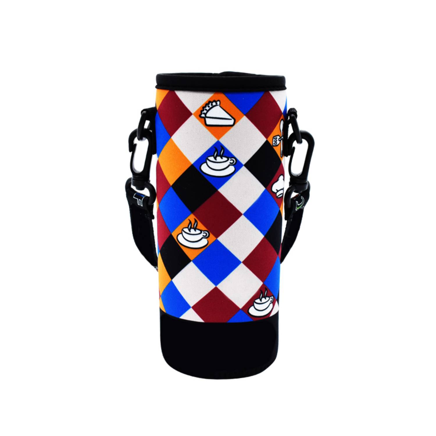 Neoprene Bottle Sleeve with Handle, 16.9 oz., custom koozie with logo imprint 4