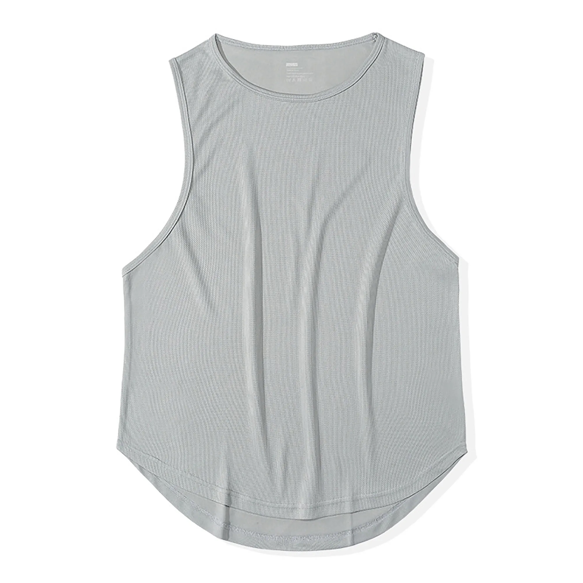 Breathable Sport Tank Top With Logo For Sport, Gym 2