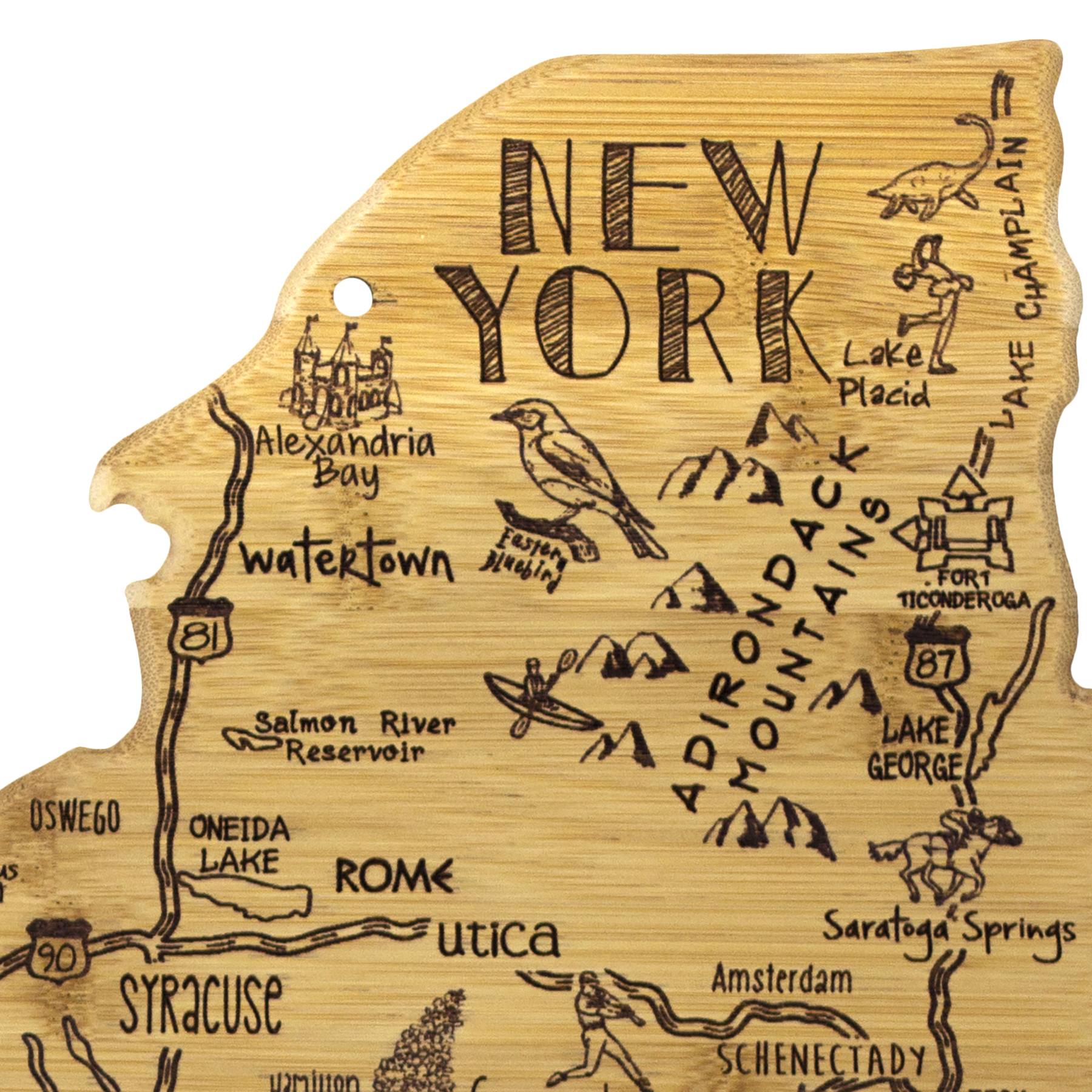 Destination New York Cutting & Serving Board 8