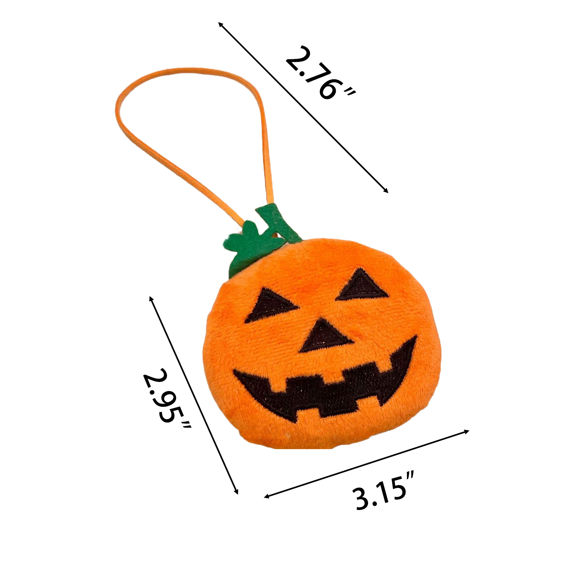Halloween Pumpkin Plush Hanging Ornament 5