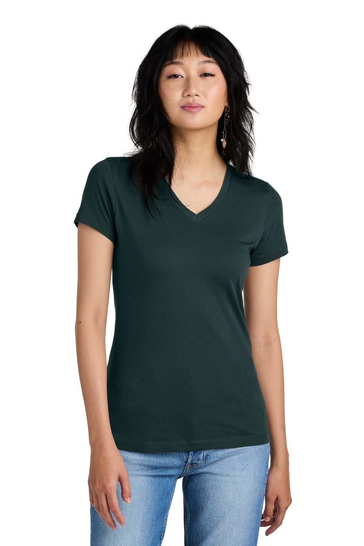District® Women's Perfect Weight V-Neck Tee 84