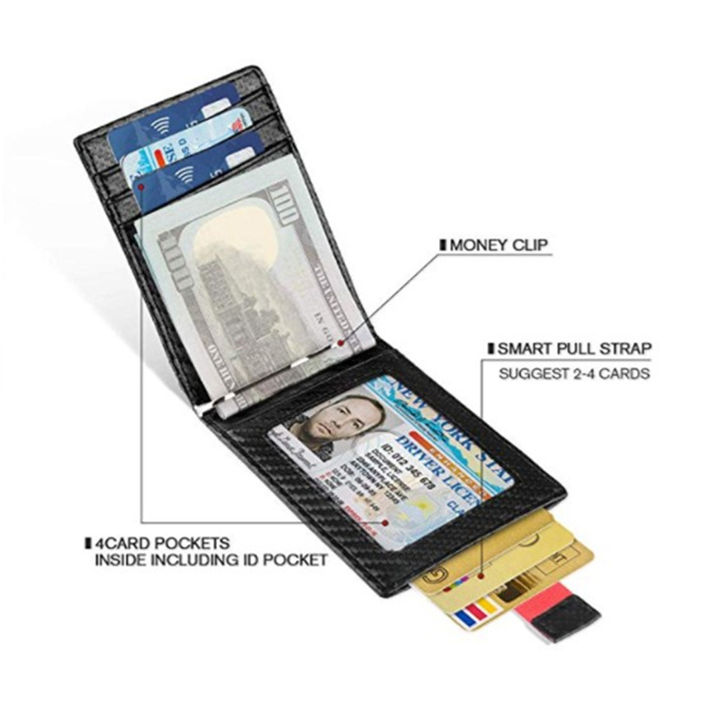 Genuine Leather Card Holder Minimalist Wallets 3