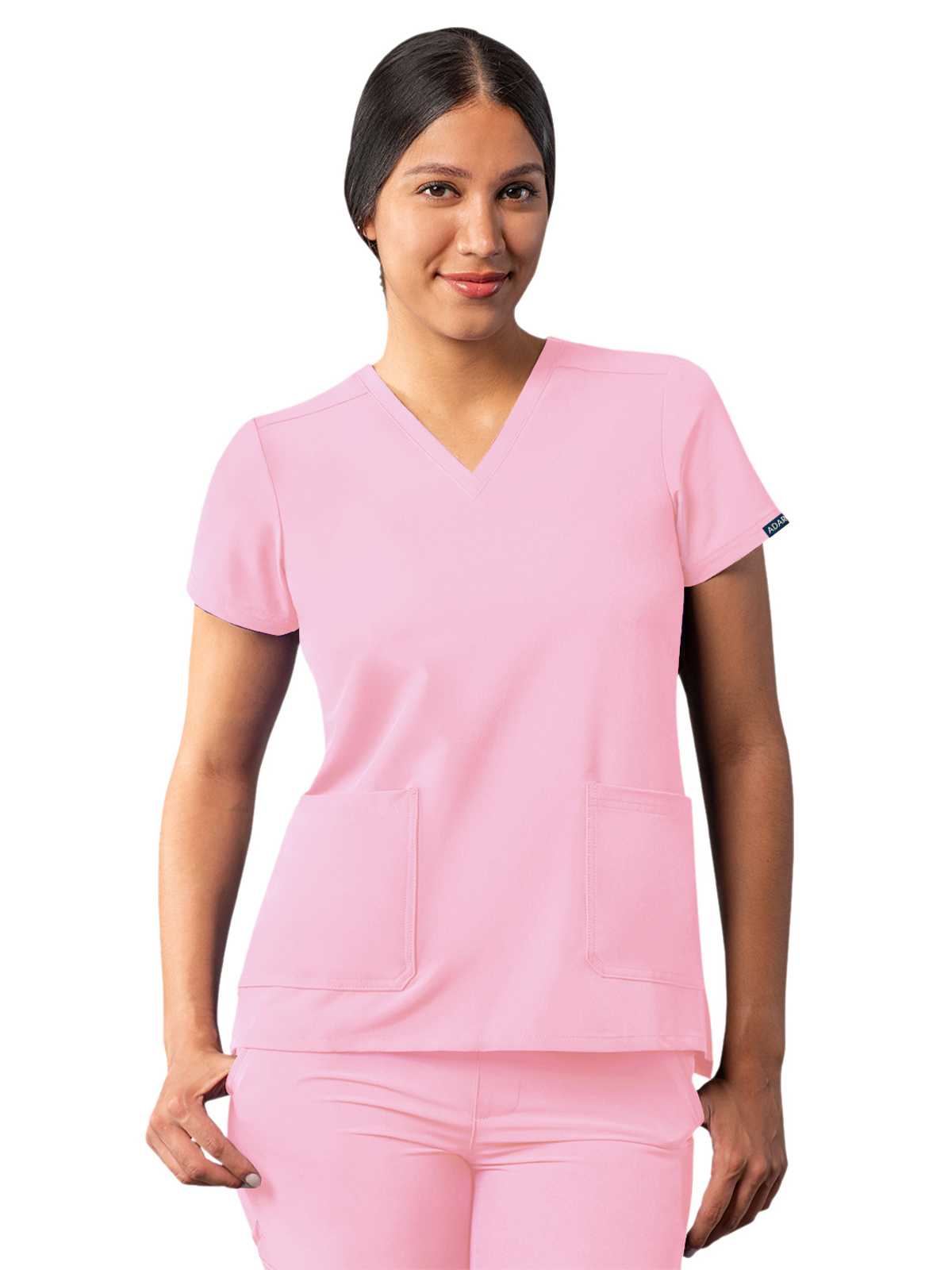 Adar - Addition - Women's Multi-Pocket V-Neck Top 8
