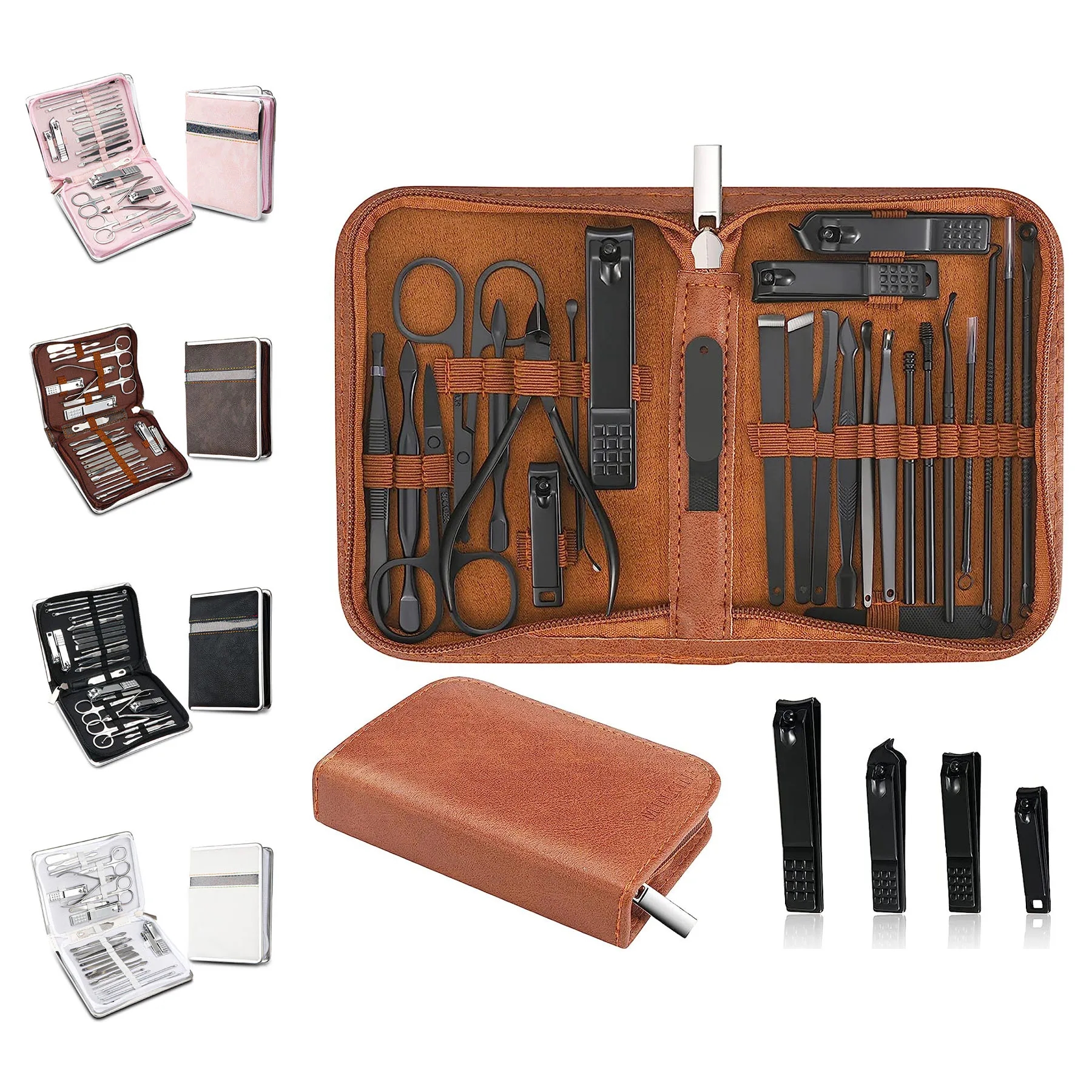 Manicure Set Professional Nail Clipper Kit 8