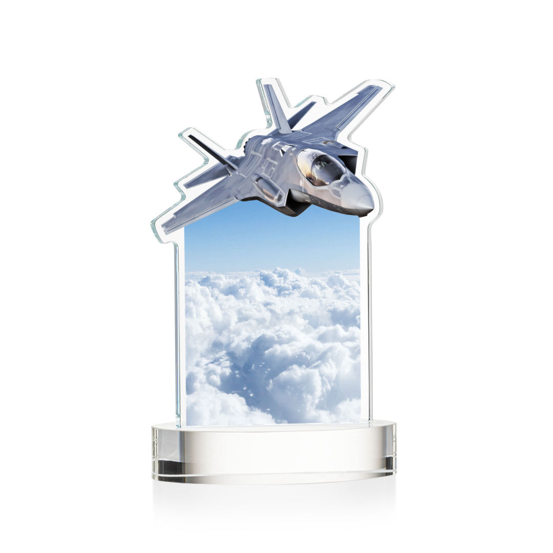 Top Gun VividPrint™ Award on Alberton Base - Clear 4