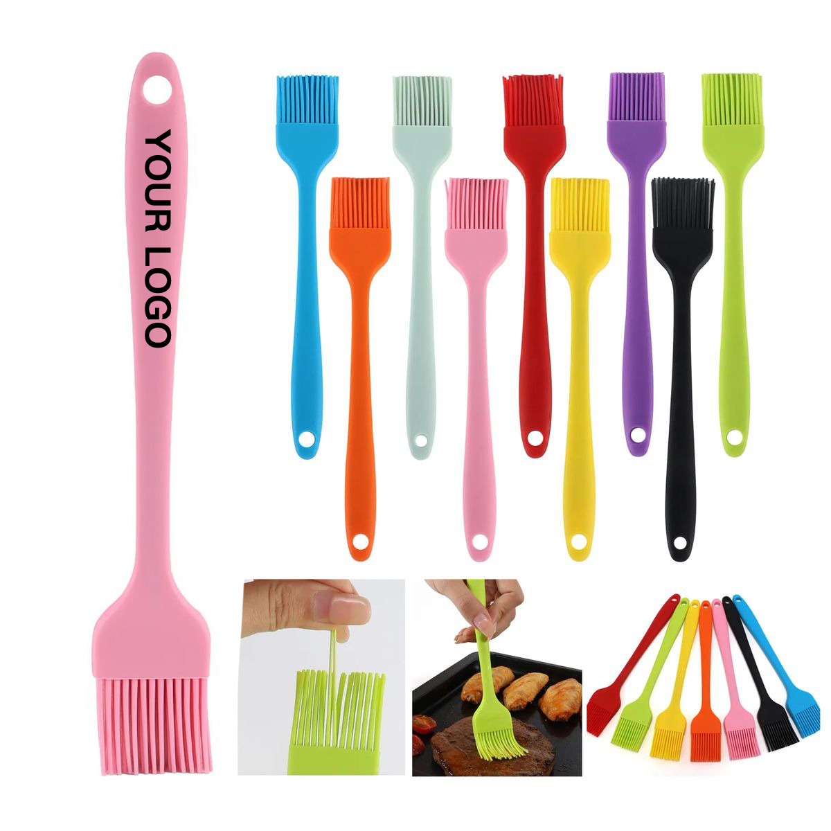 Silicone BBQ Brush for Cooking 3