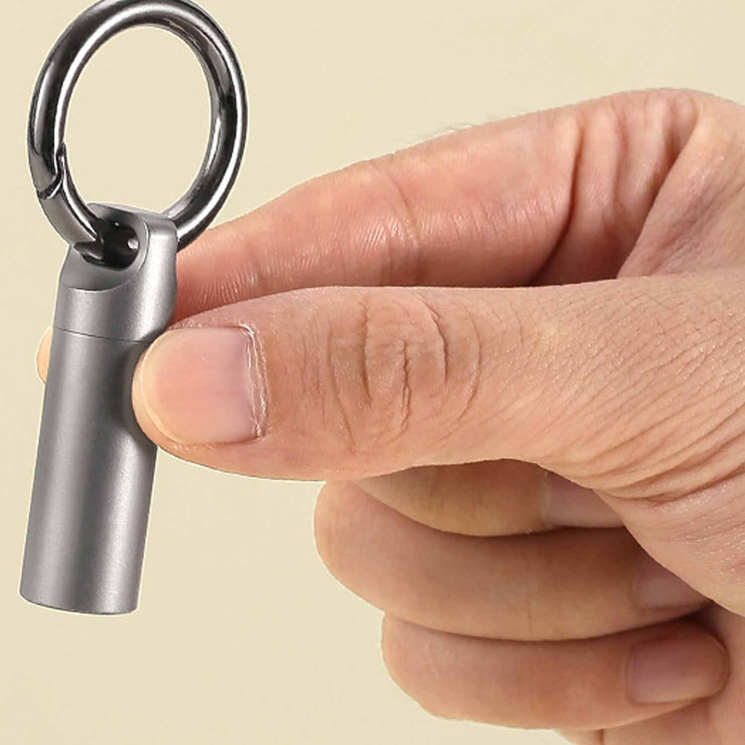 Portable Pure Titanium Pill Bottle 2