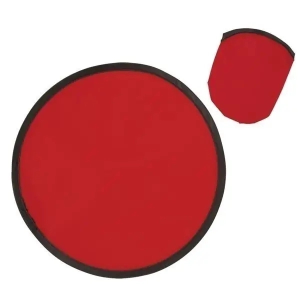 Budget Nylon foldable flying disc With Storage Pouch 1