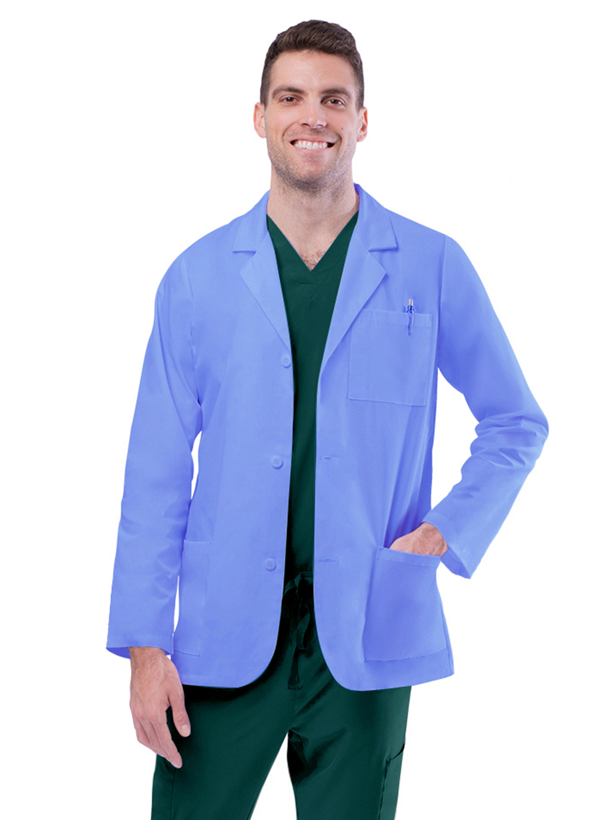 Adar - Universal - Unisex Three-Pocket 31" Consultation Lab Coat