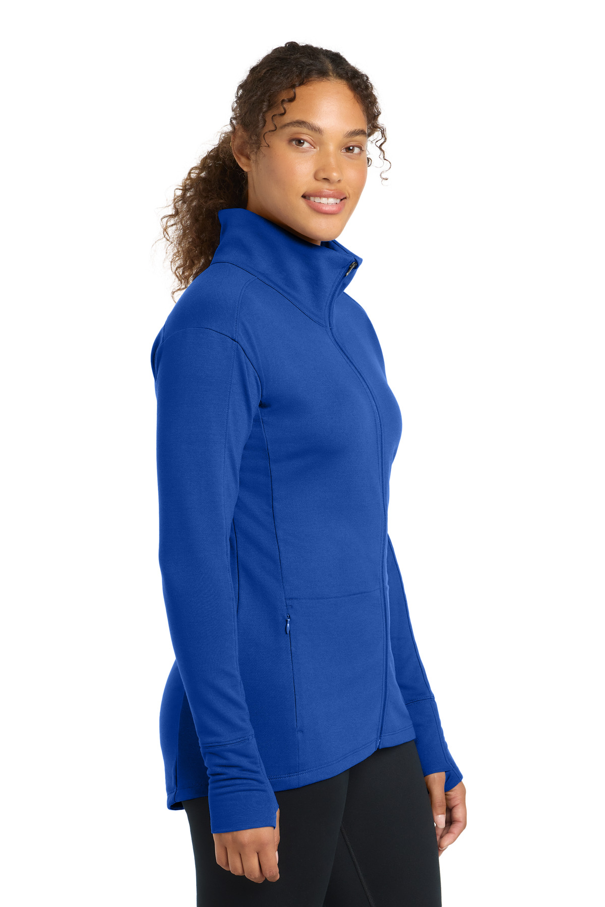 Sport-Tek Women's Sport-Wick Flex Fleece Full-Zip. LST560 14