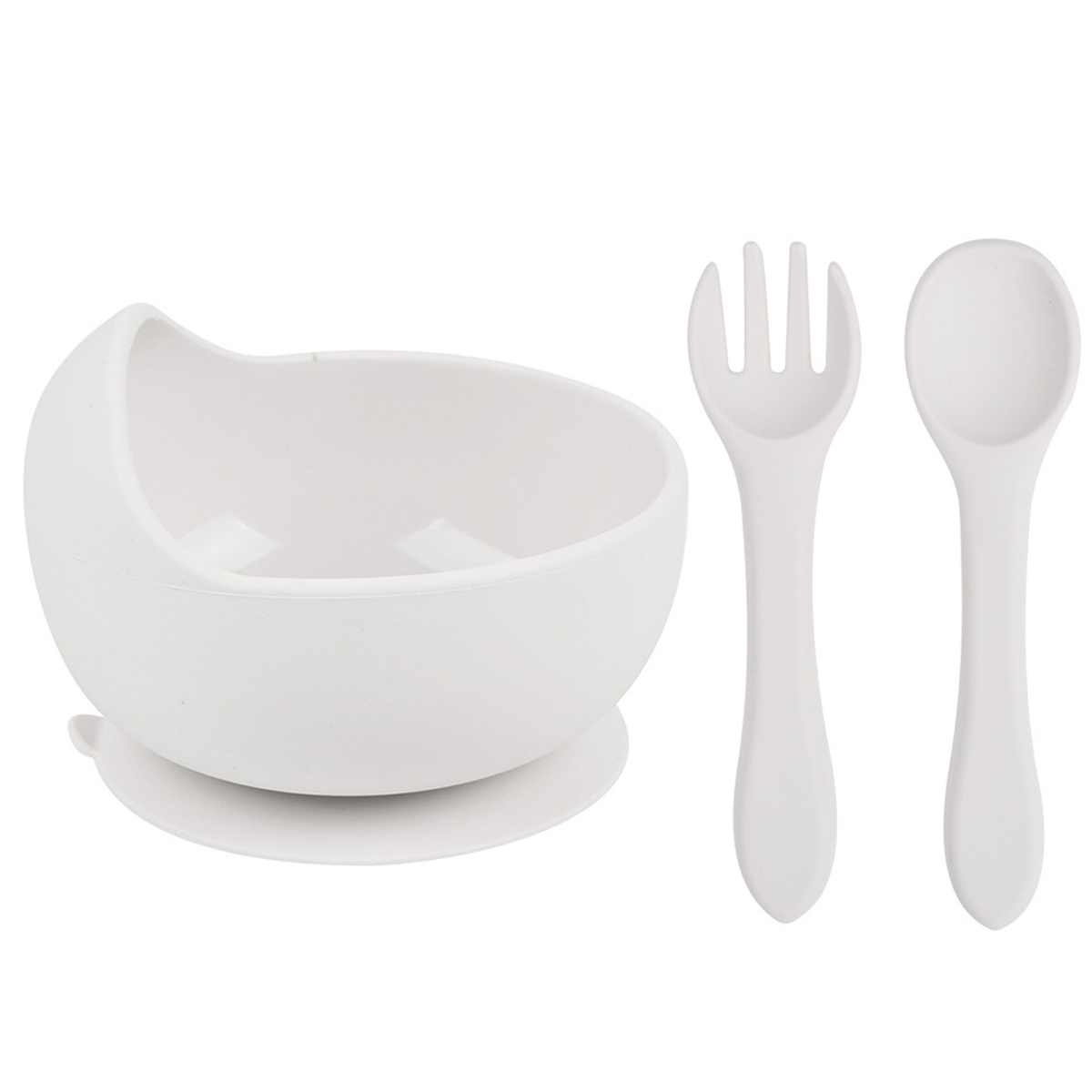 Toddler Suction Bowl with Spoon and Fork 4