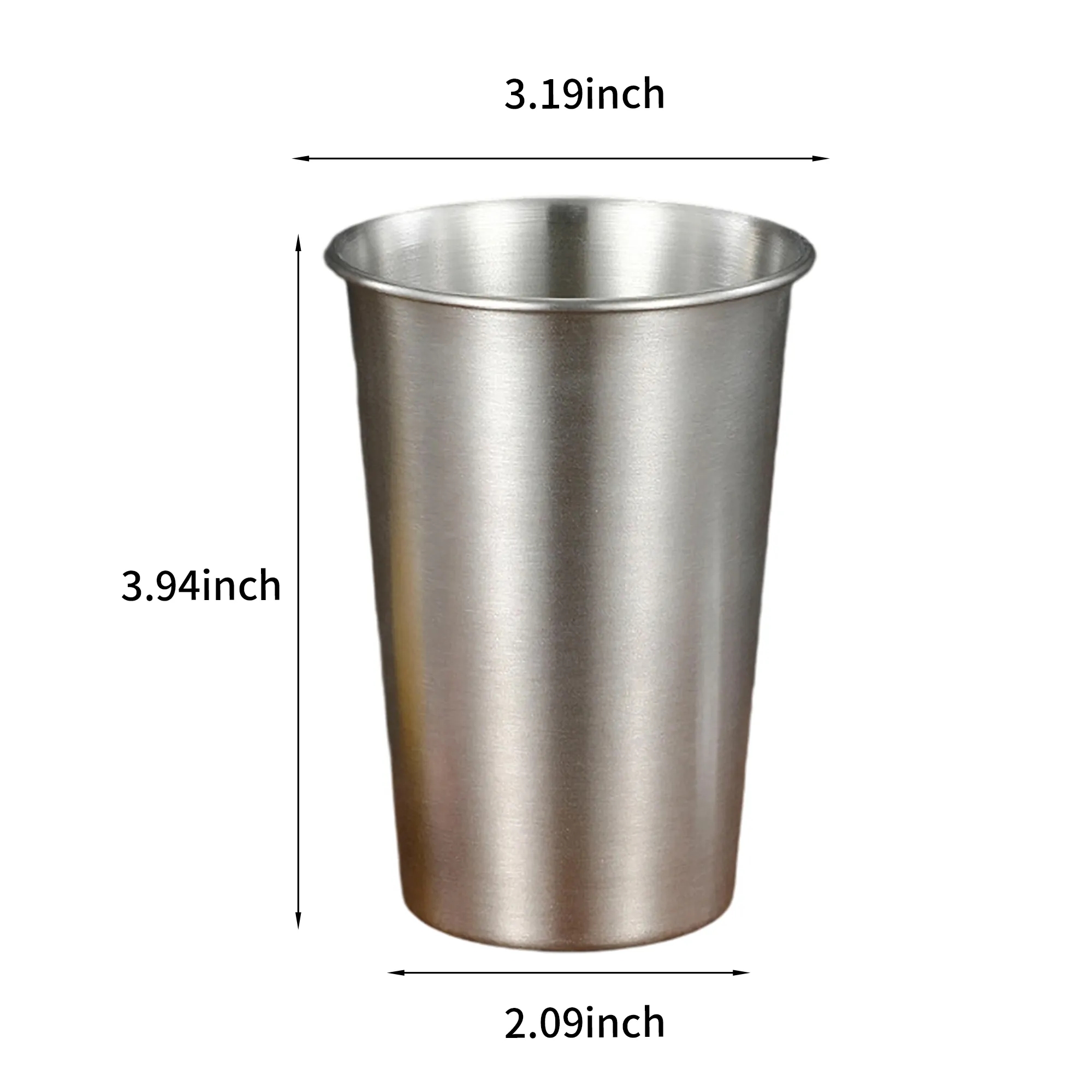 Stainless Steel Wine Glass 4