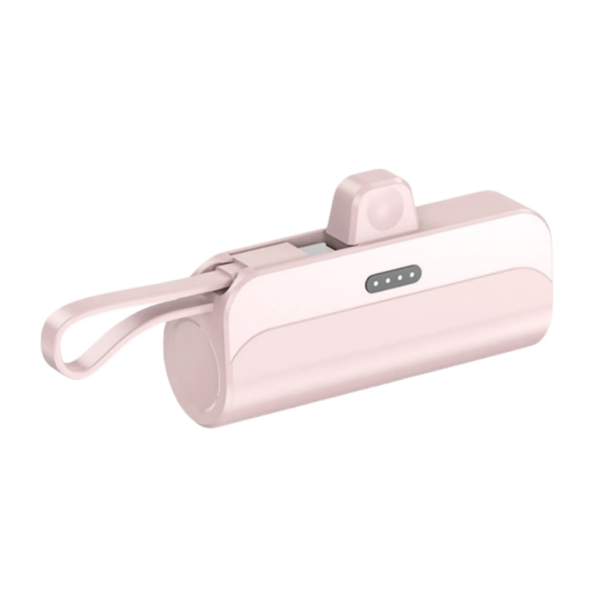 Capsule Power Bank With Built-in Cable 6